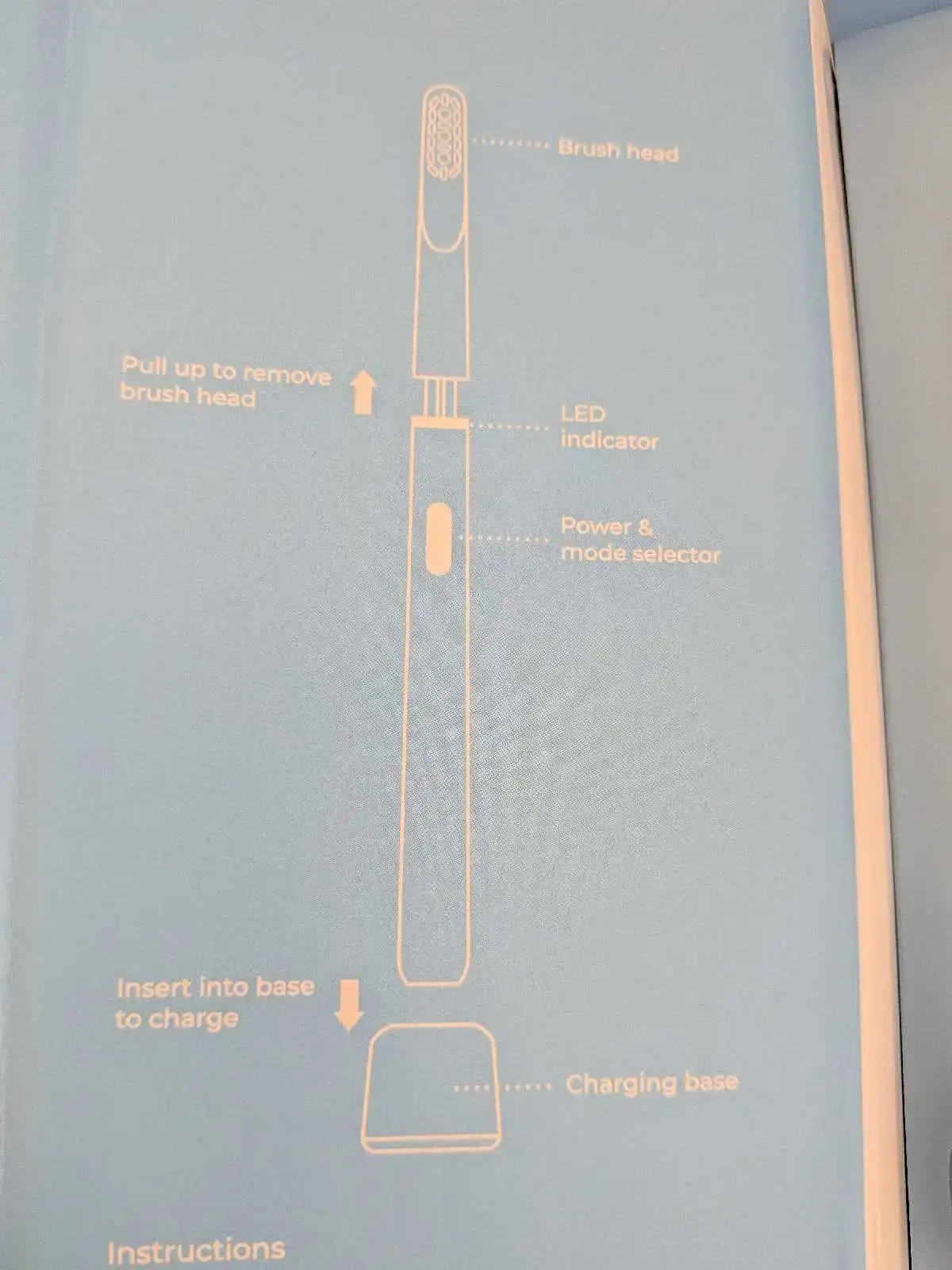Electric Toothbrush with Charging Base - photo 2