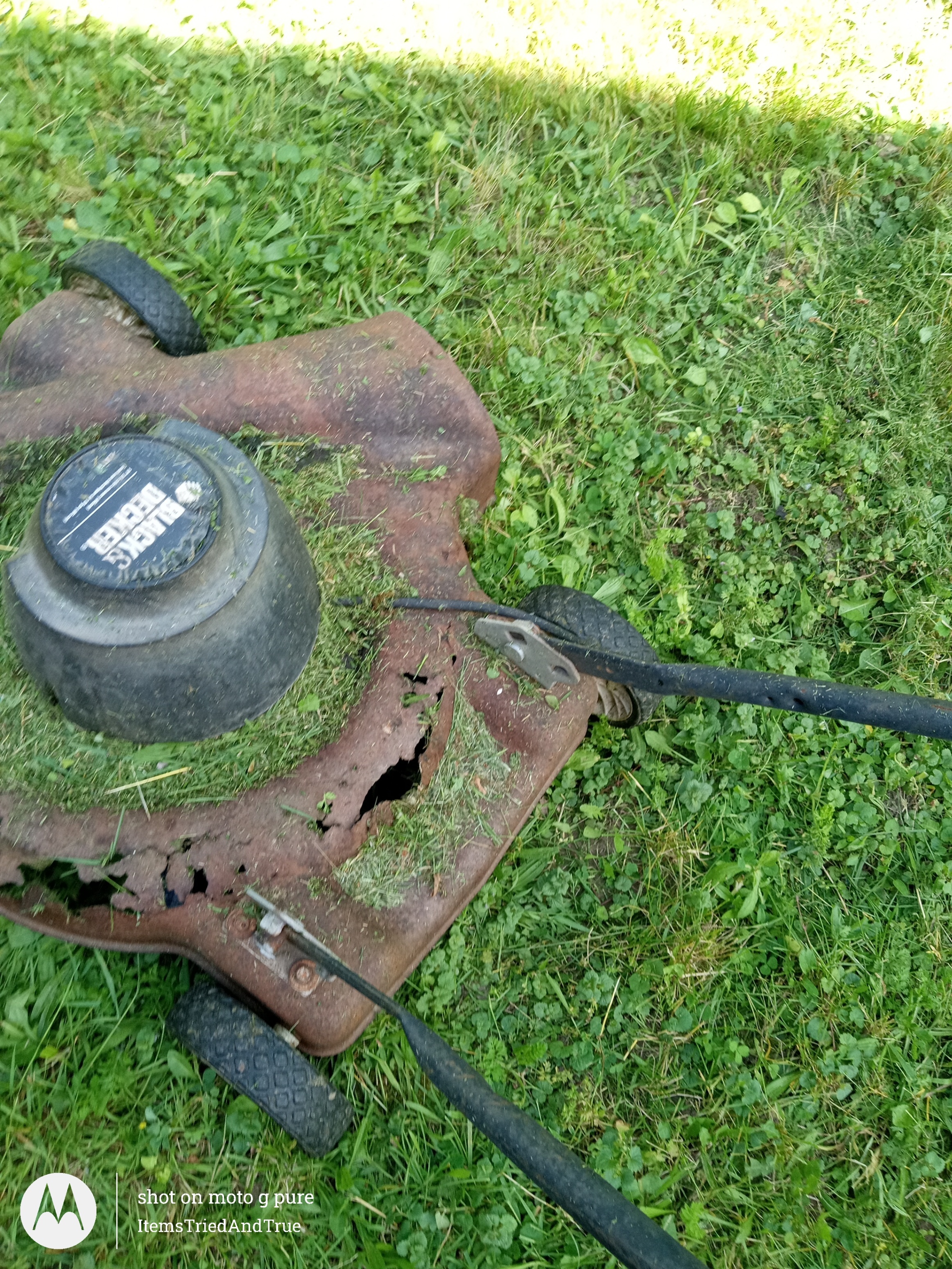 Black & Decker corded electric mower - GFP or scrap - photo 5