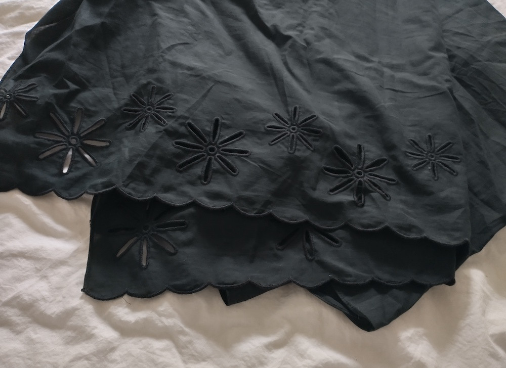 Cotton Eyelet Embroidered Scarf - GAP - New - photo 3