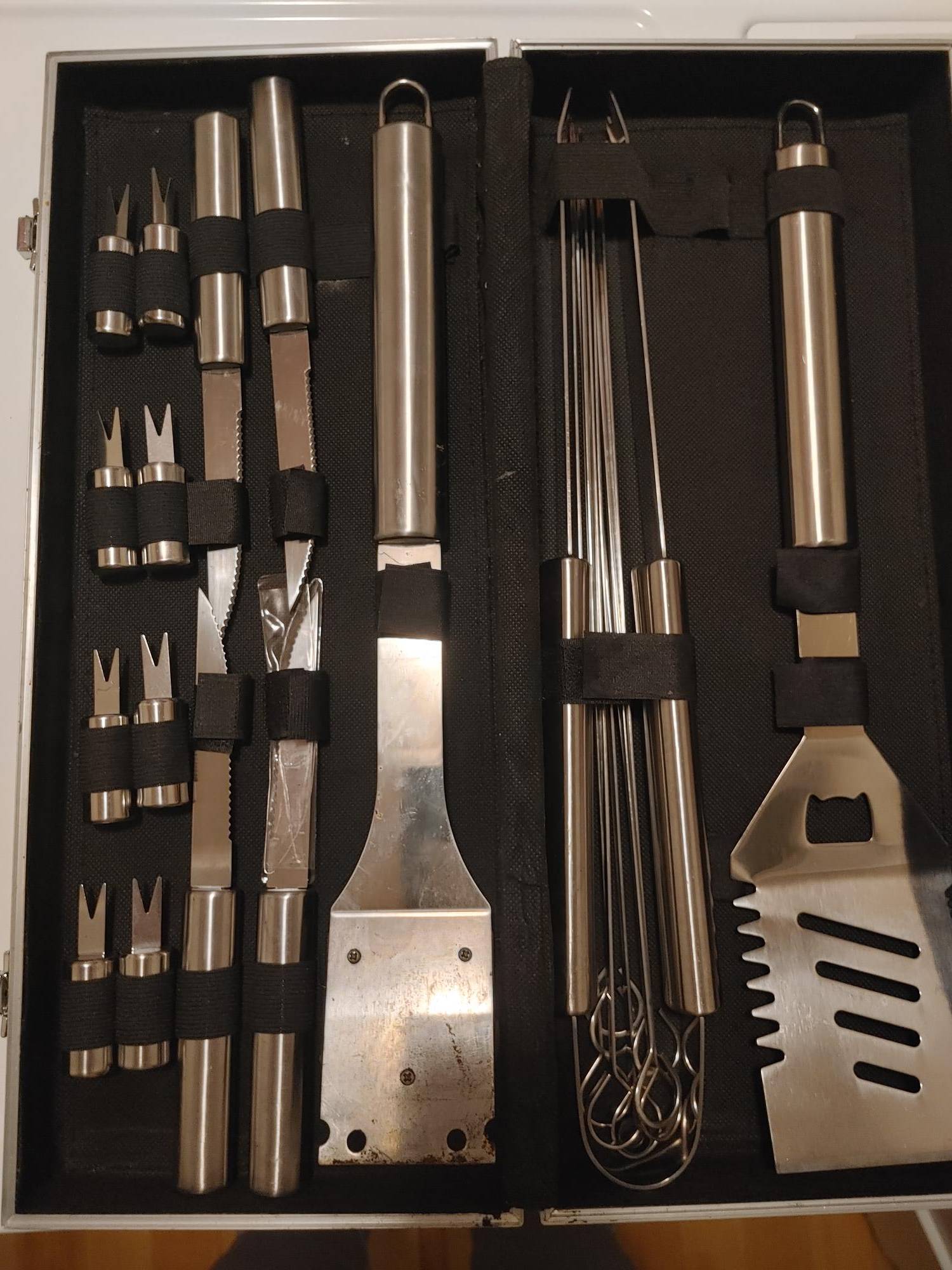 BBQ UTENSIL SET STAINLESS STEEL - photo 2