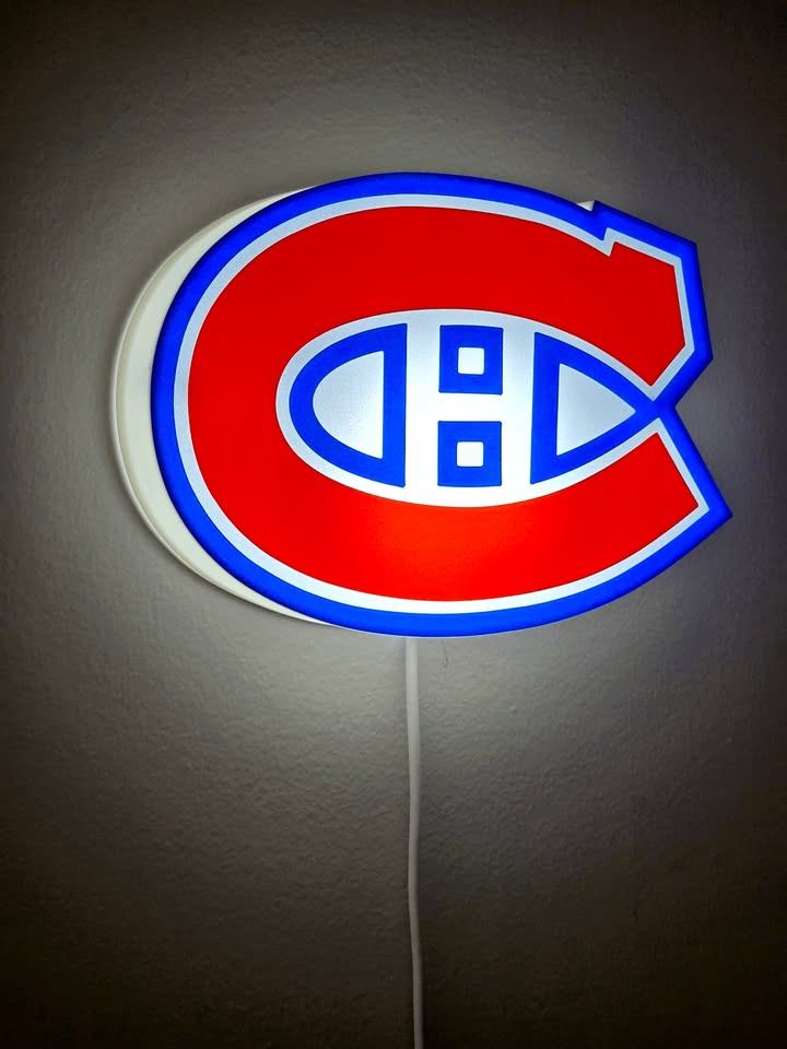 Montreal Canadiens LED Light Box