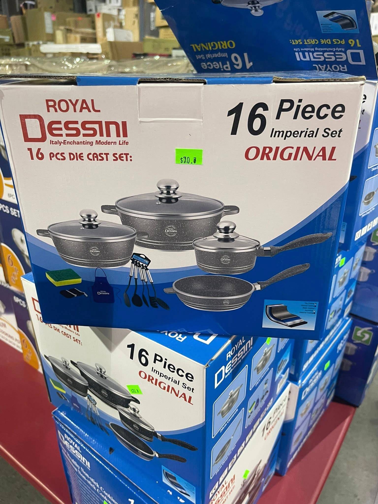 Royal Dessini Imperial 16‑Piece Cookware Set - photo 5