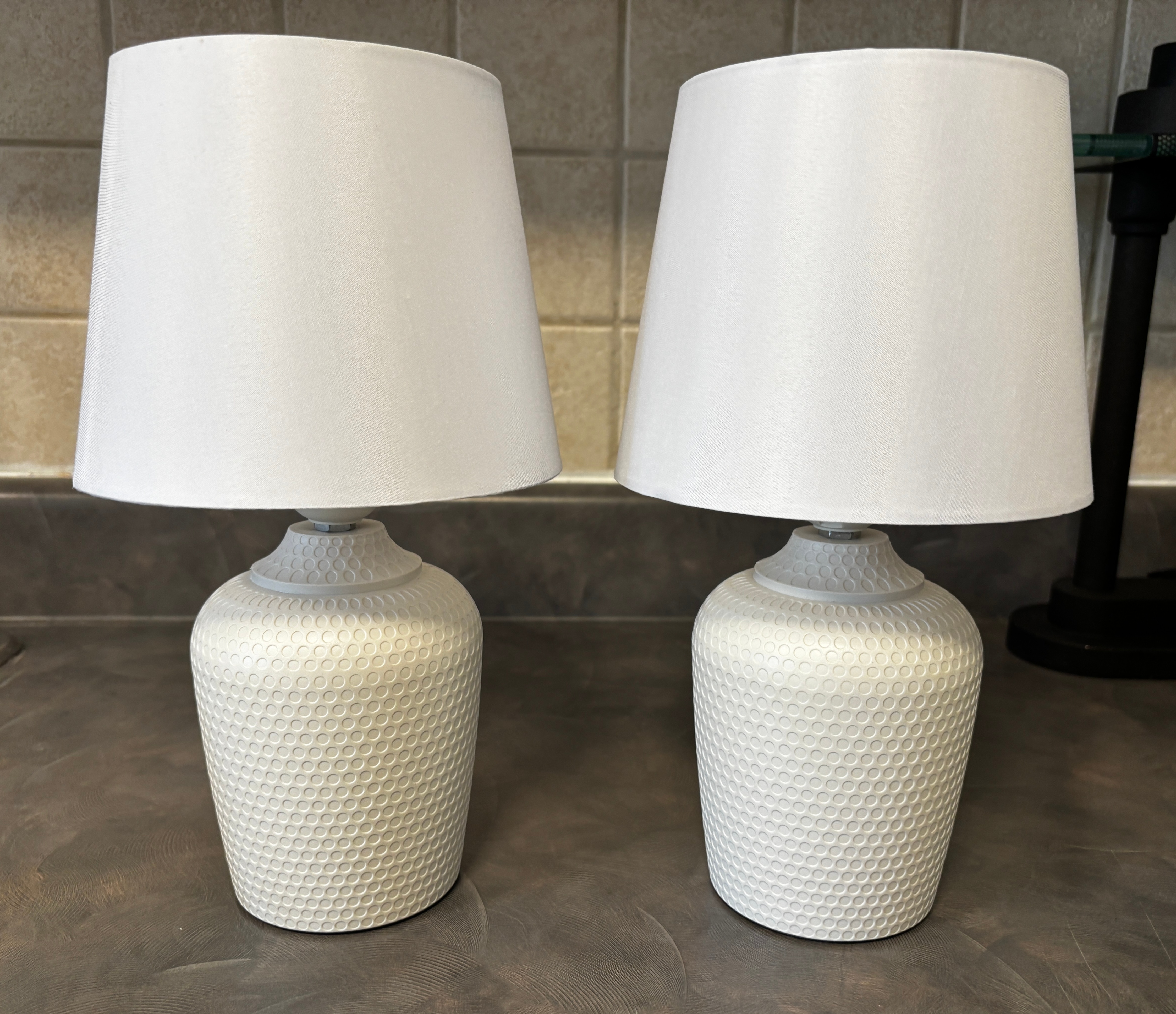 Set of two bedroom lamps: NEW