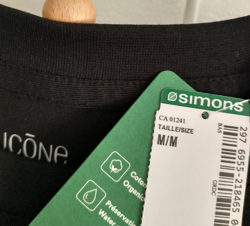 Icone Black T-shirt - New - photo 2