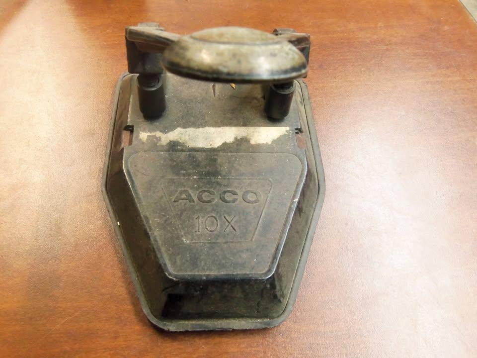 Vintage 2 hole punch