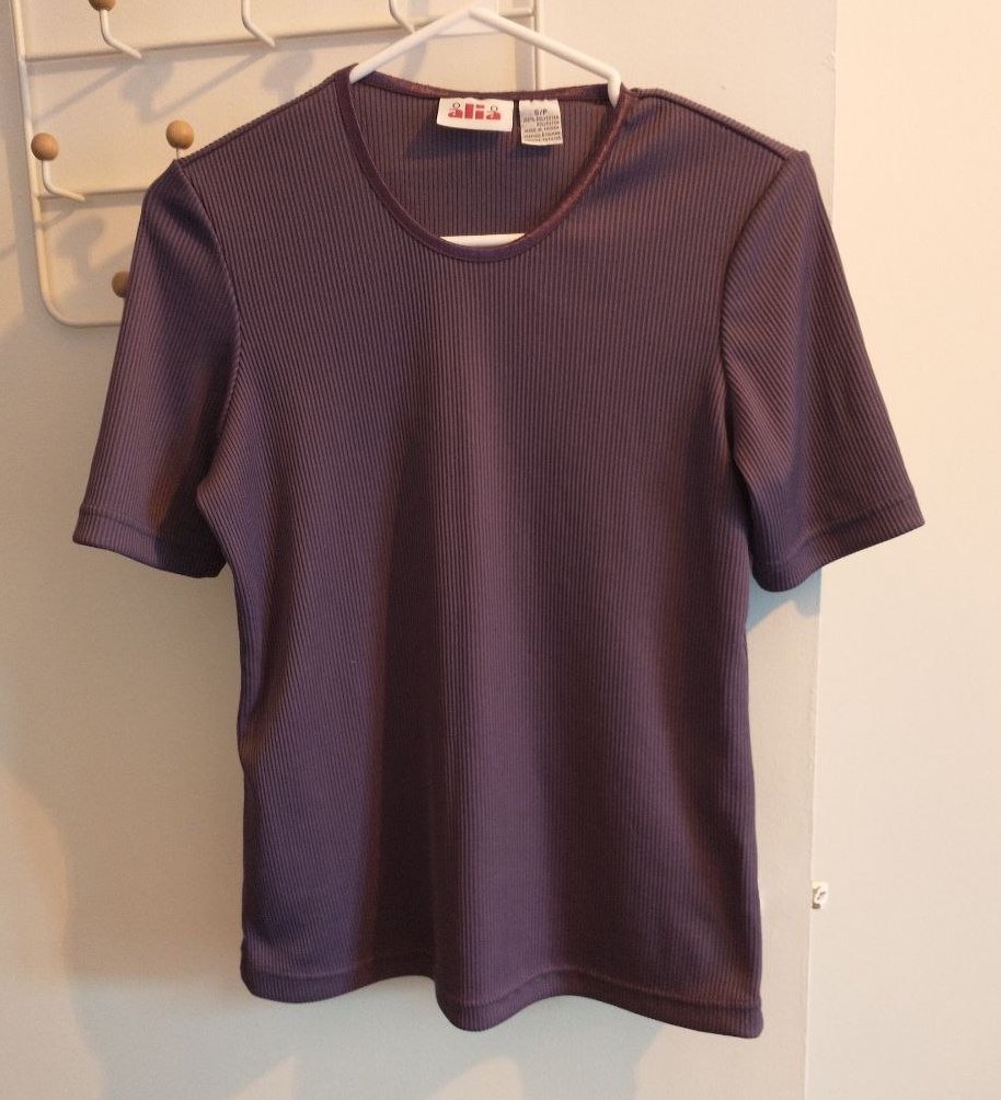 Vintage Alia Purple Shirt - photo 2