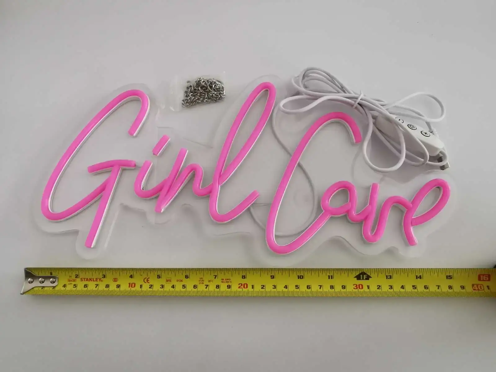 Girl Cave Neon Sign (15" x 8") - photo 2