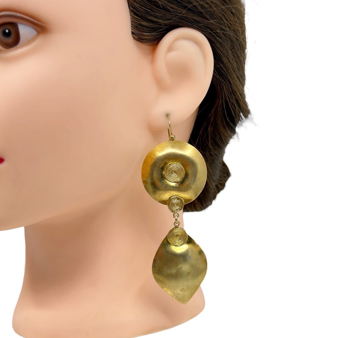 Marcello Fontana gold vermeil sterling silver earrings - GM321 - photo 4