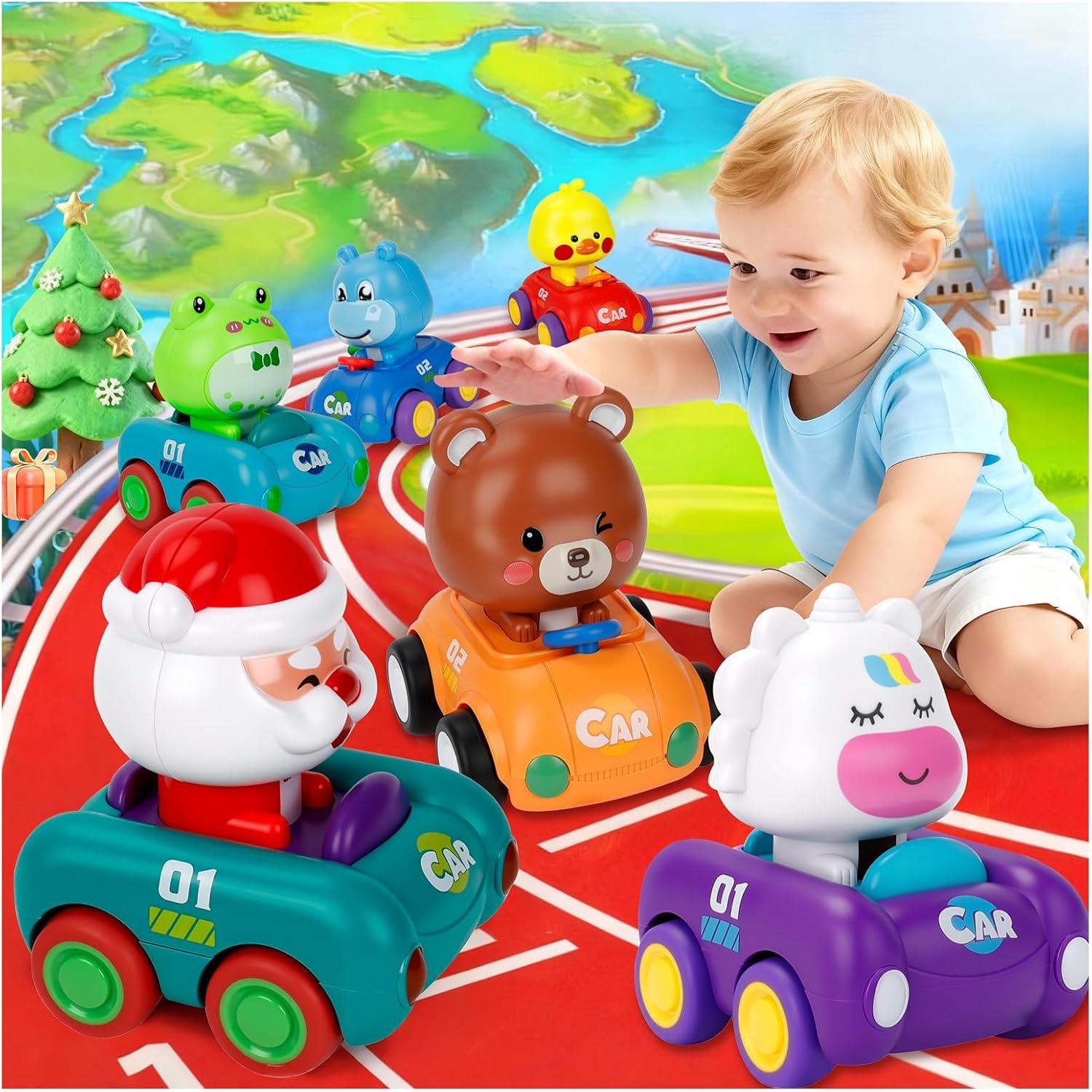 Press and Go Car Toys for Toddlers 1-3 - photo 2