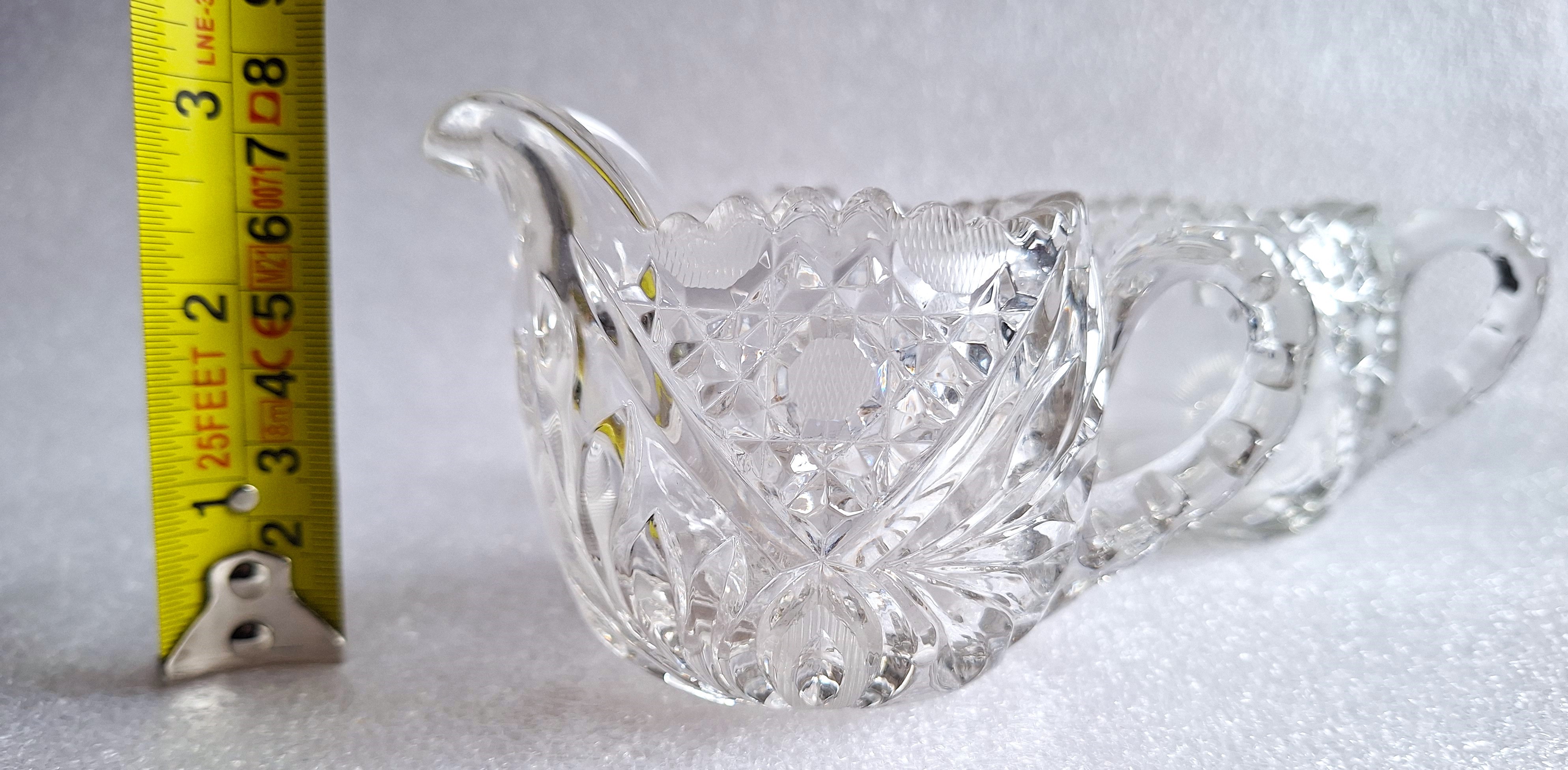 Crystal Creamer and Sugar Bowl Set - photo 4