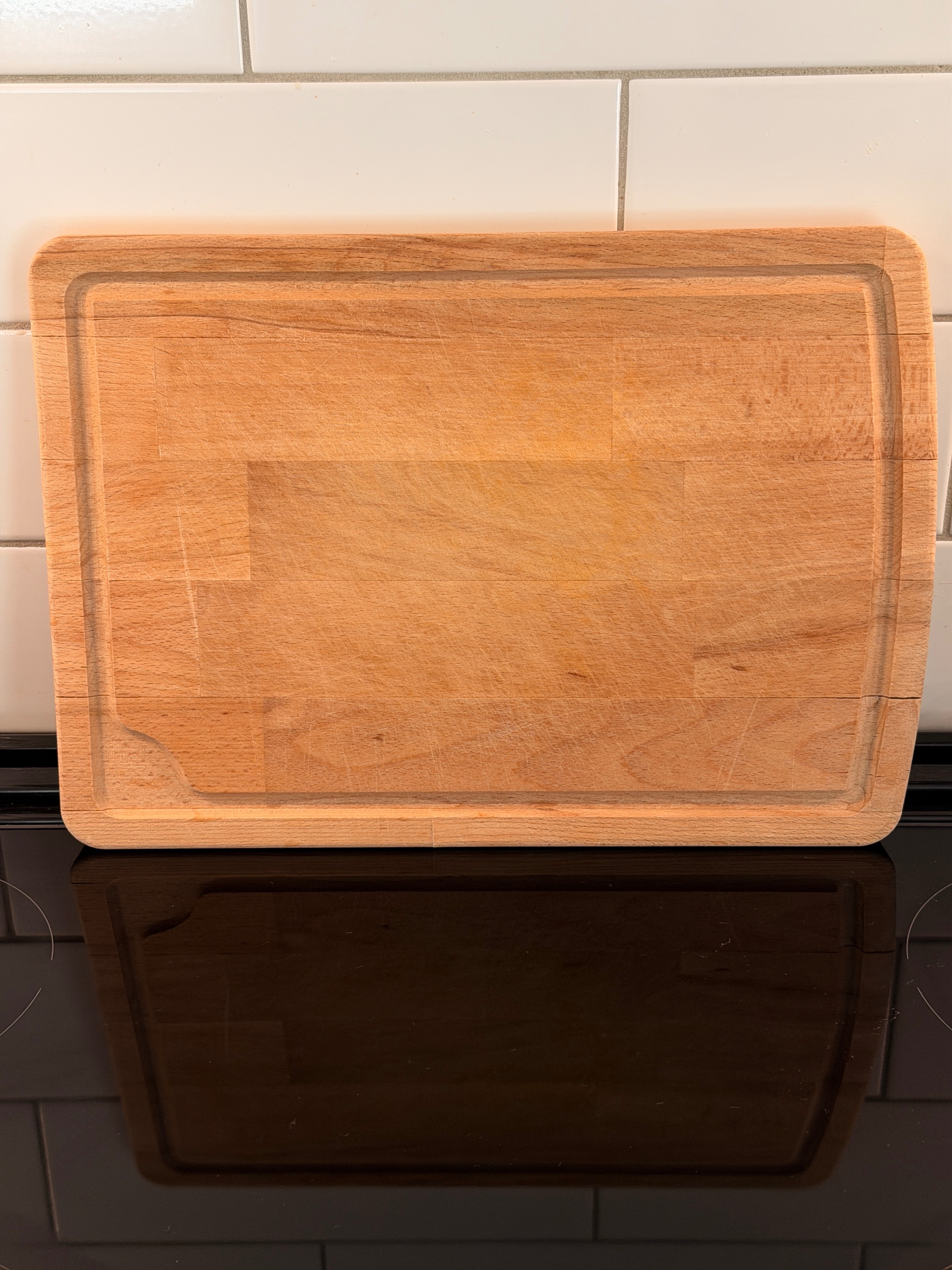 Large wooden cutting board - photo 2