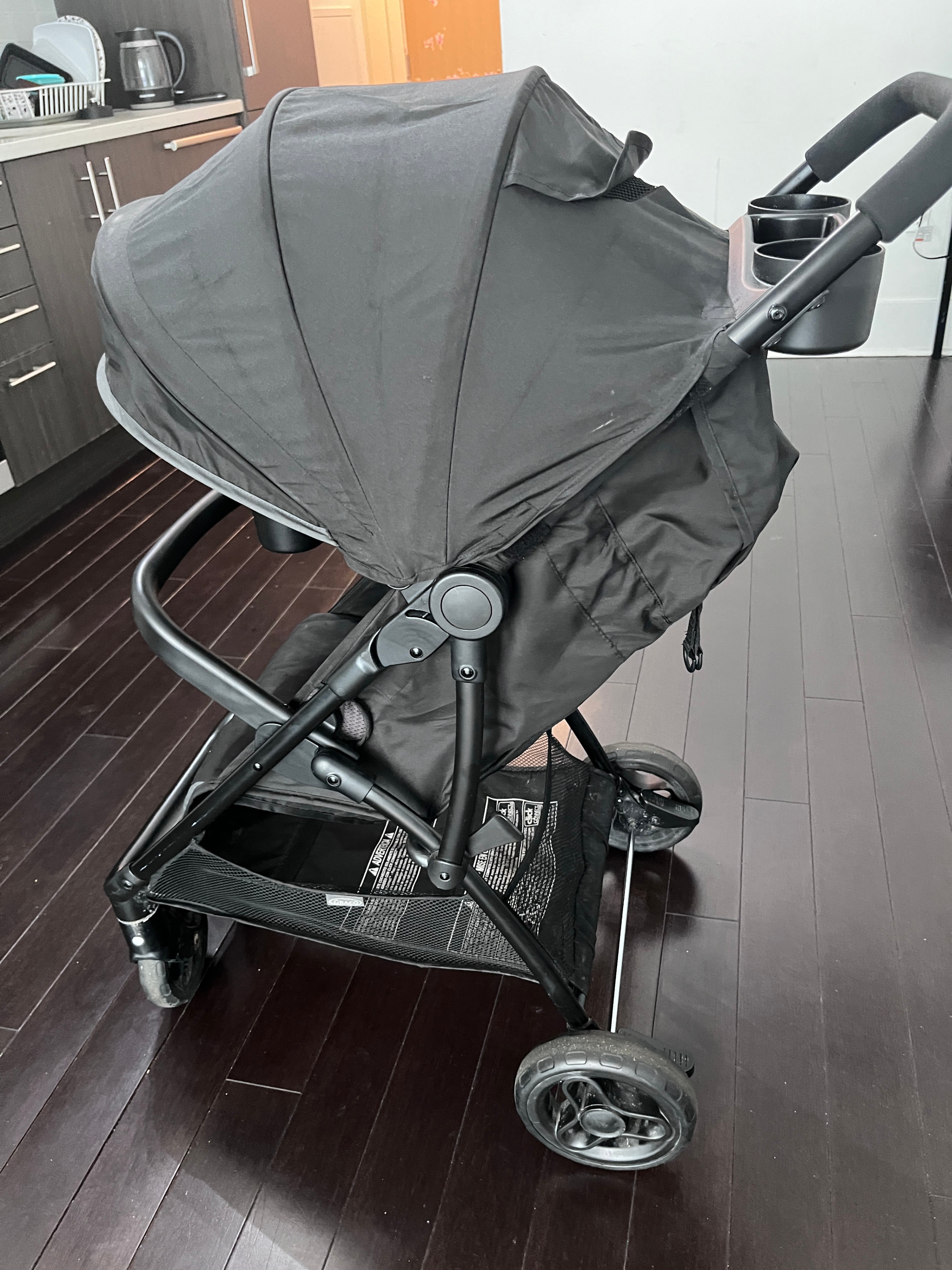 Baby Stroller – Graco NimbleLite Gotham – $100 - photo 2