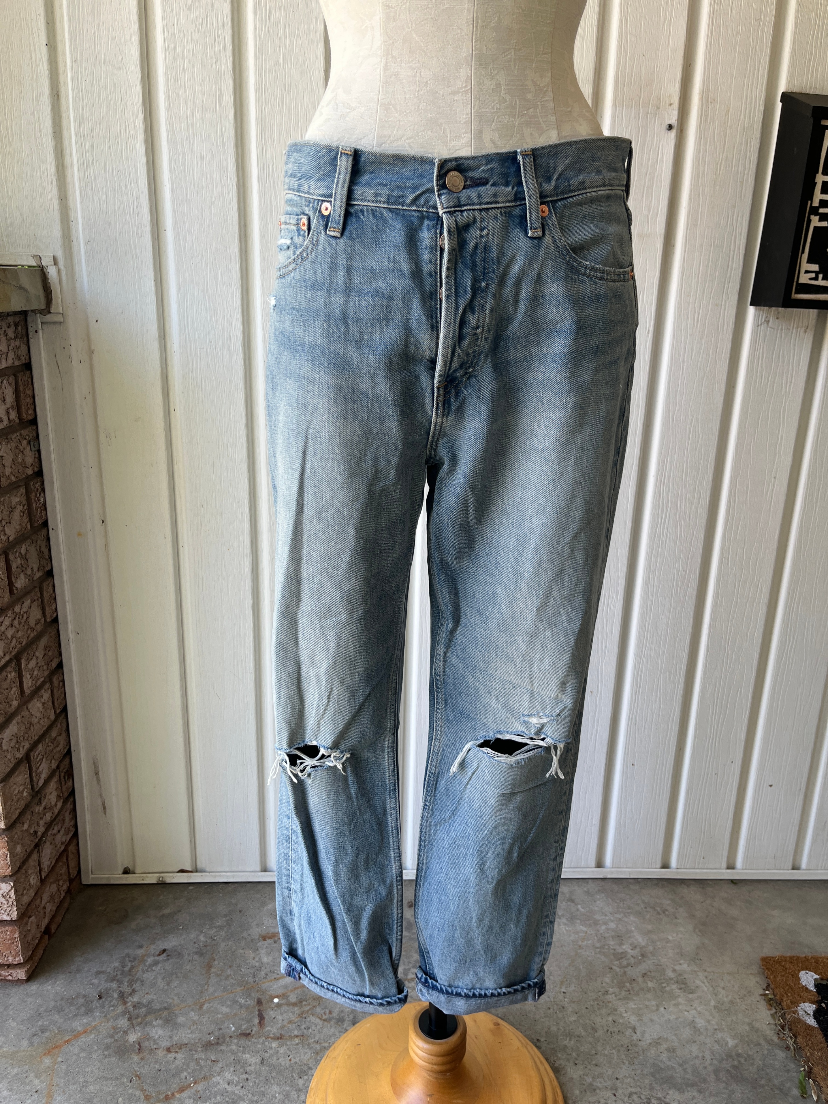 GAP 90s Straight High Rise Jeans Size 29