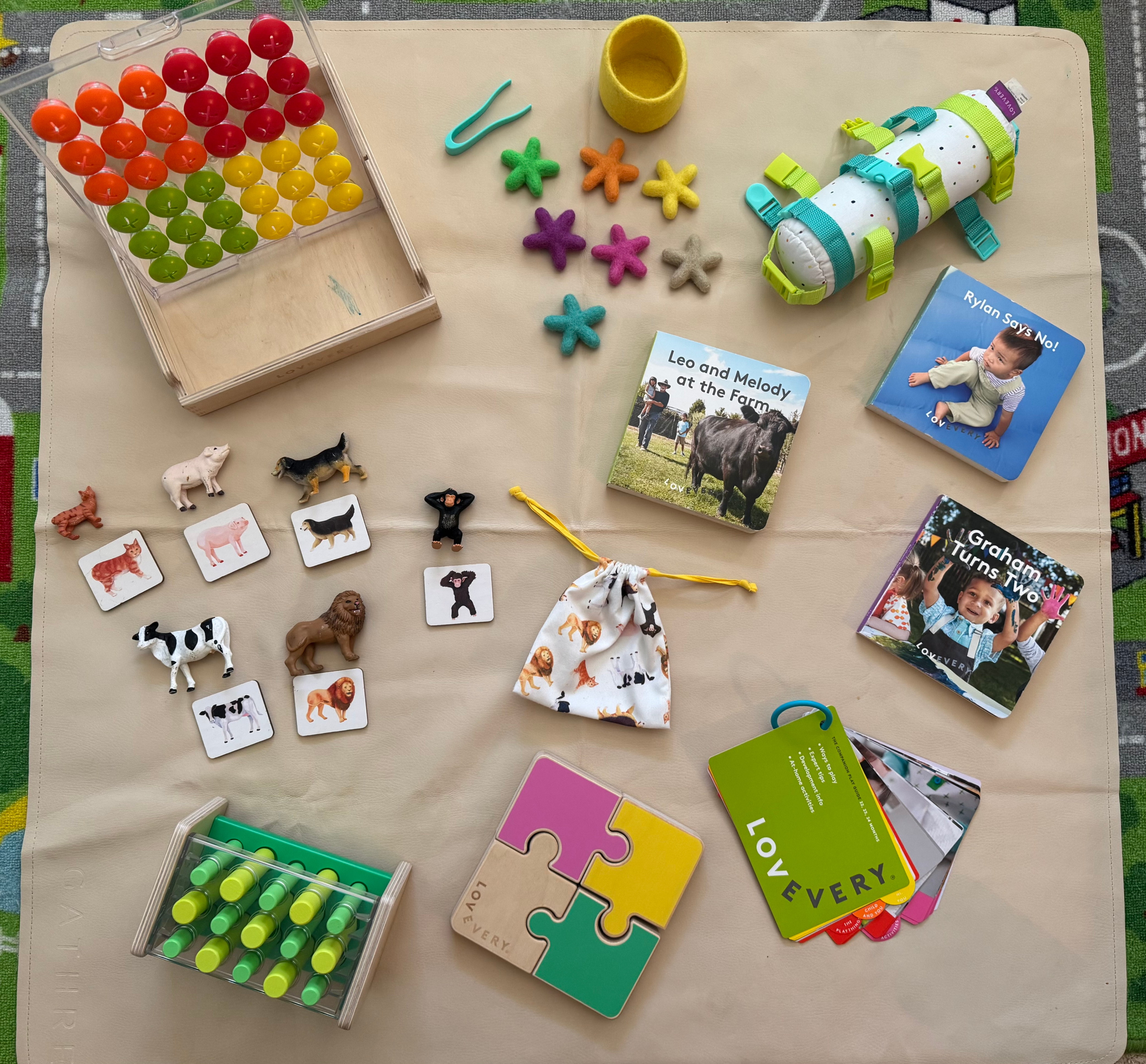 Lovevery The Companion Play Kit with Add On Book Bundle