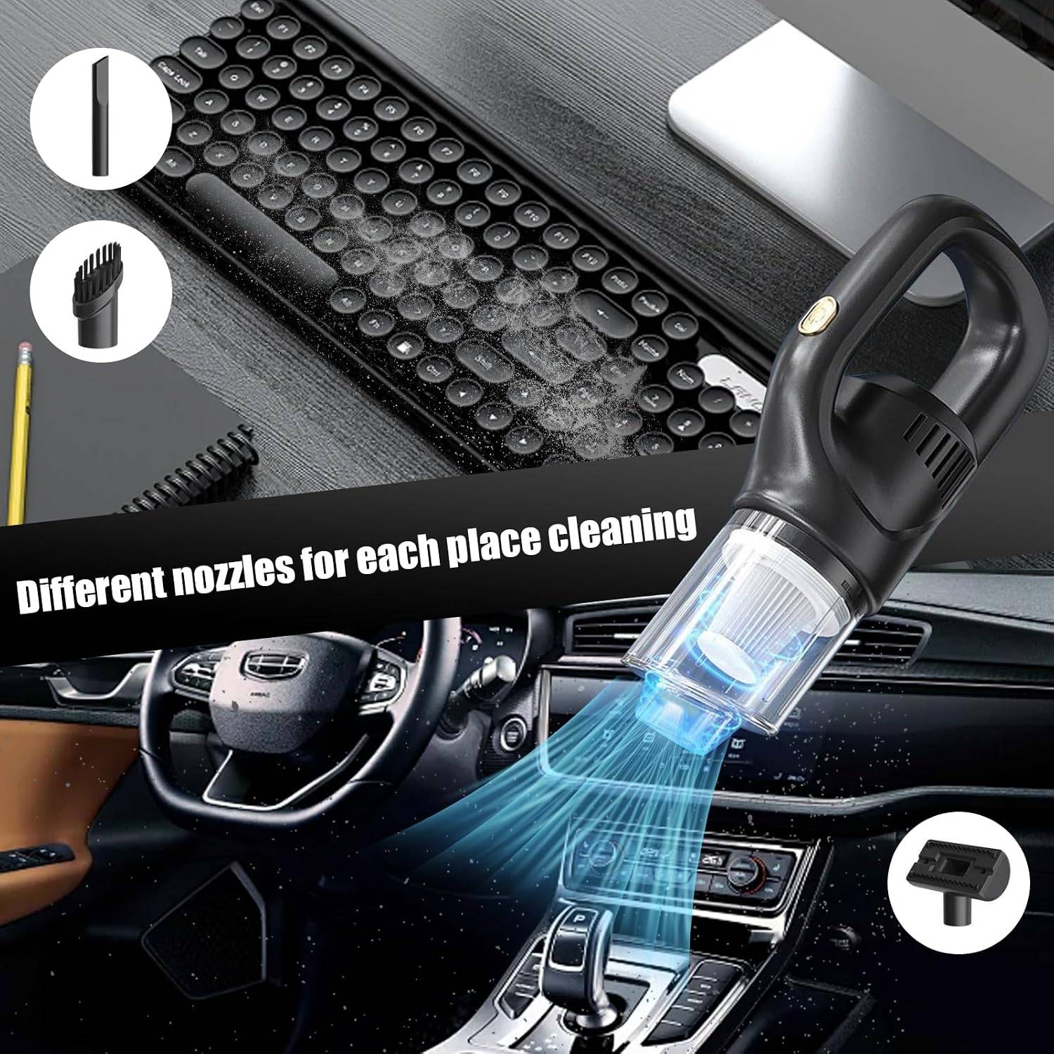 Wireless Charging Vacuum Cleaner Portable Handheld  high Power - photo 3