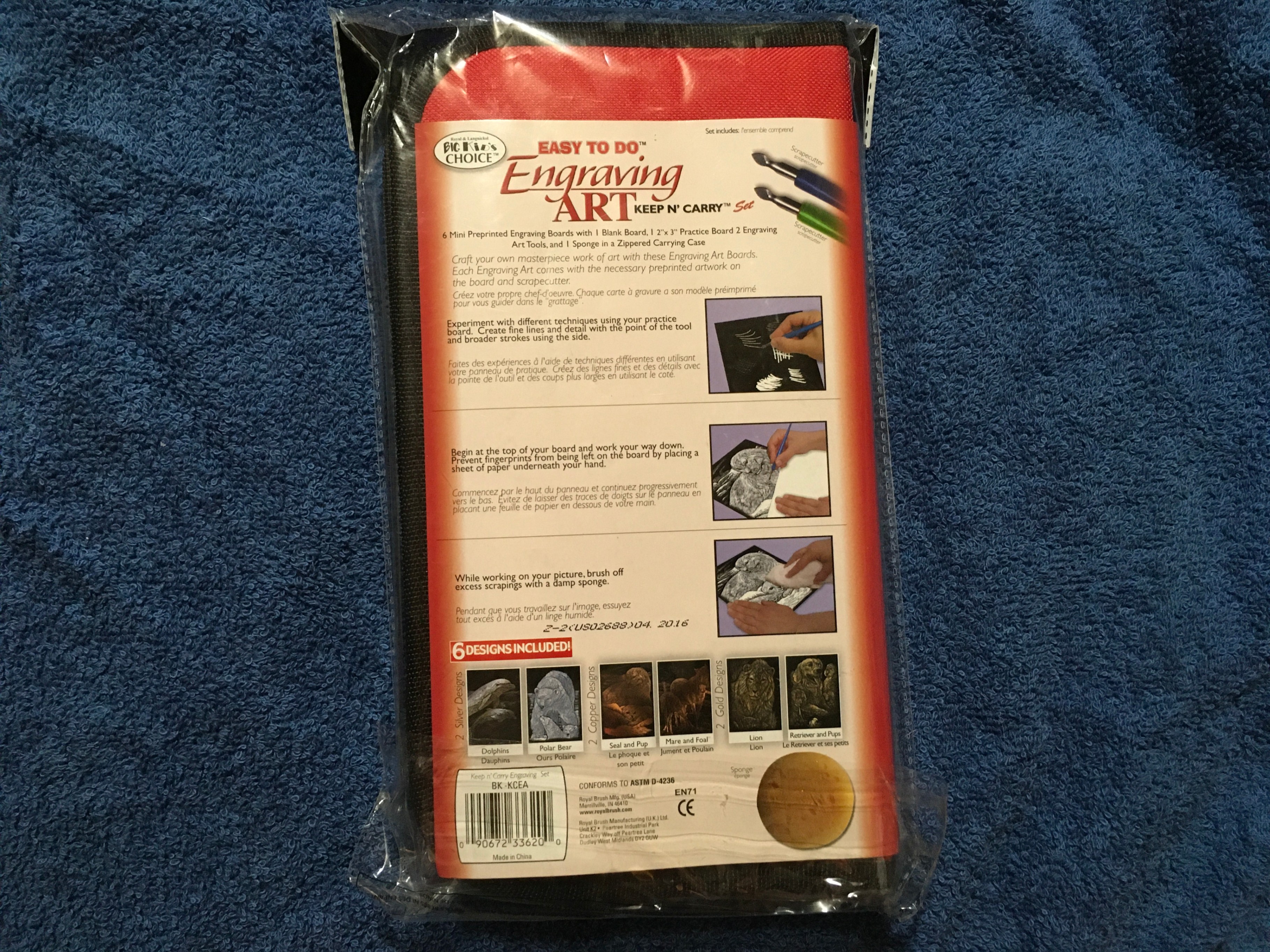 Perler's Choice Easy to Do Engraving Art Keep 'N' Carry Set - photo 2