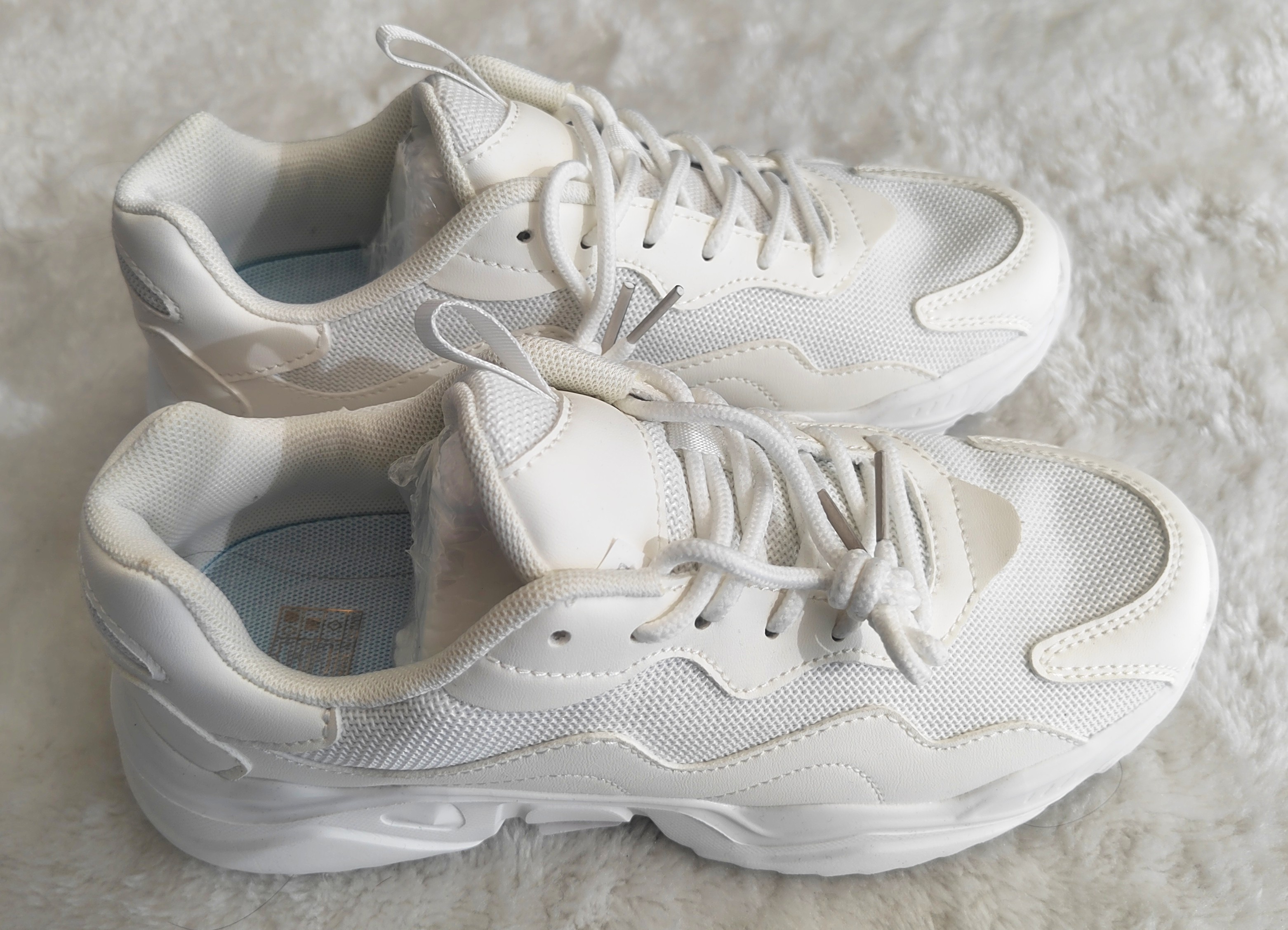 White Chunky Sneakers