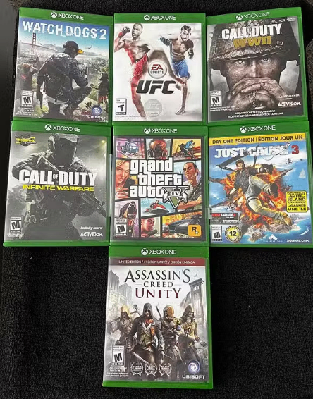 Xbox One Games Bundle (7 Titles) – Individual or Lot Pricing