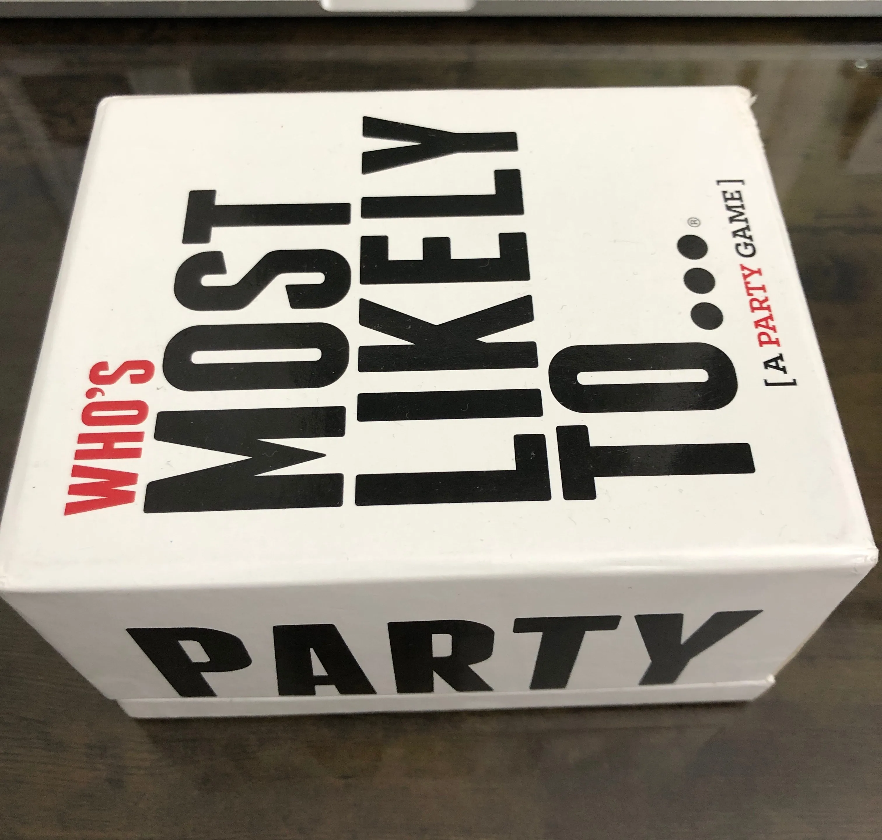 NEW! who's most likely to -party gam
