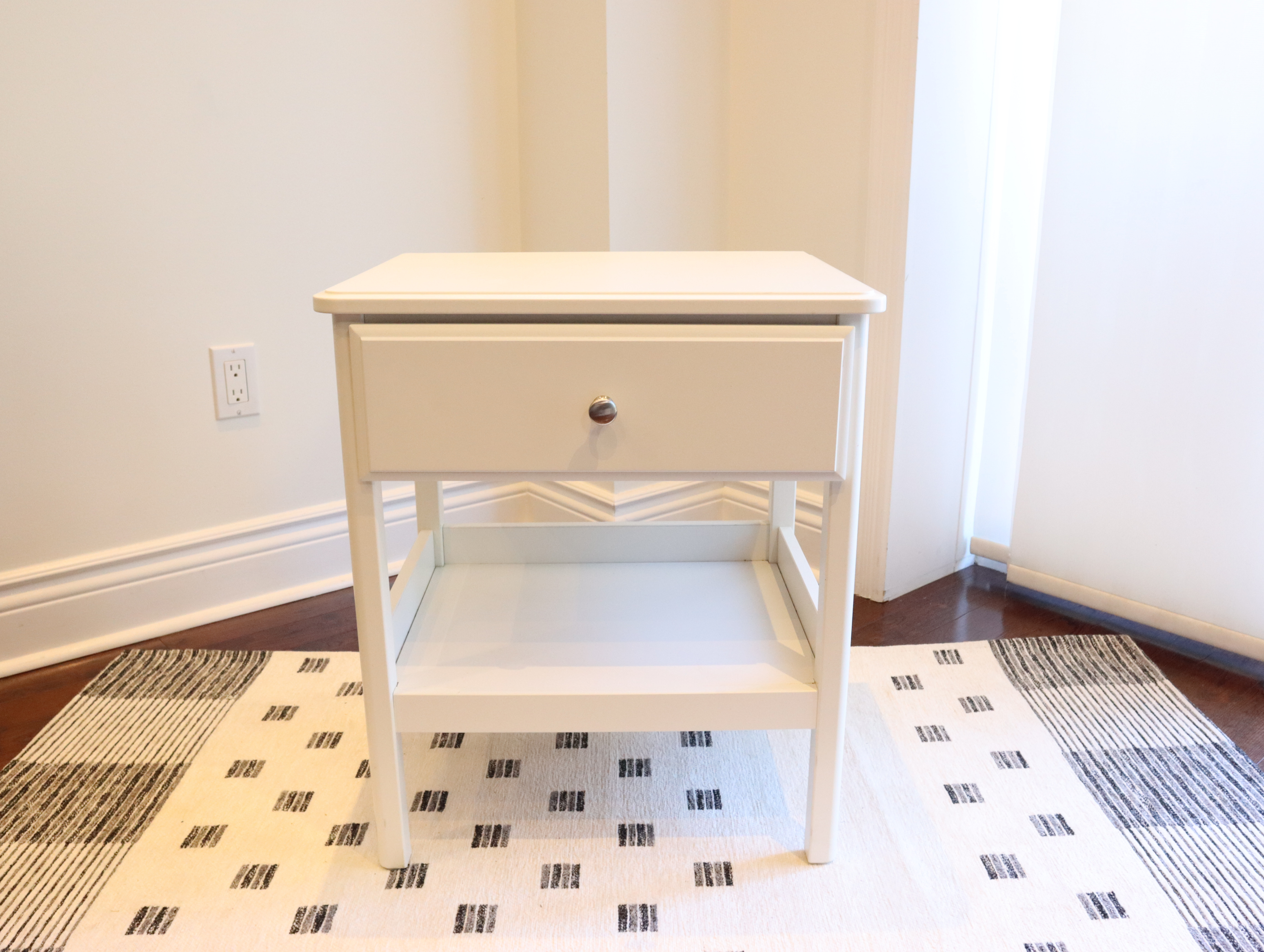 IKEA White Night Table - photo 2