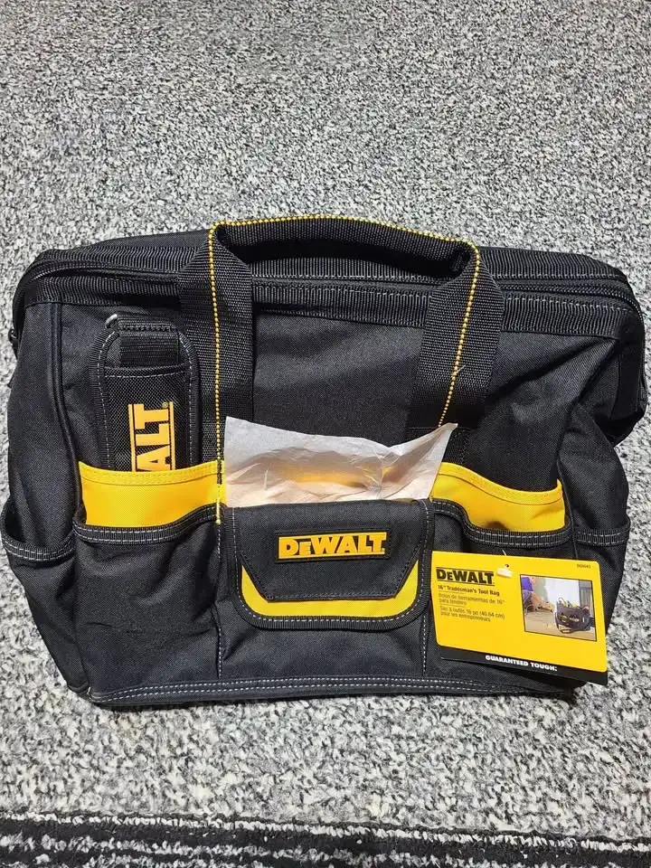 🔥🔥New DeWalt 16" tradesman tool bag - photo 2
