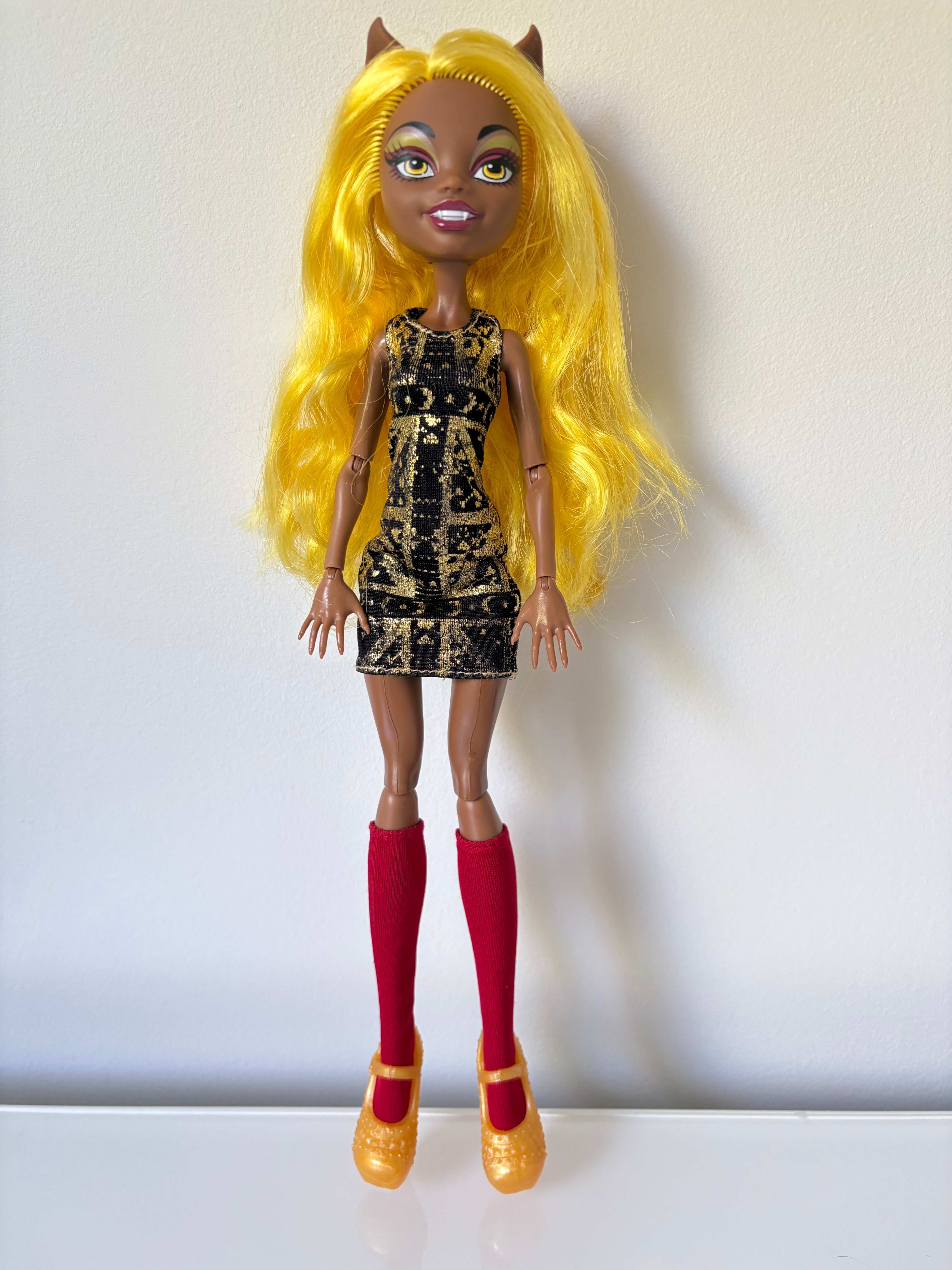 Monster High Frights Camera Action Clawdia Wolf Doll