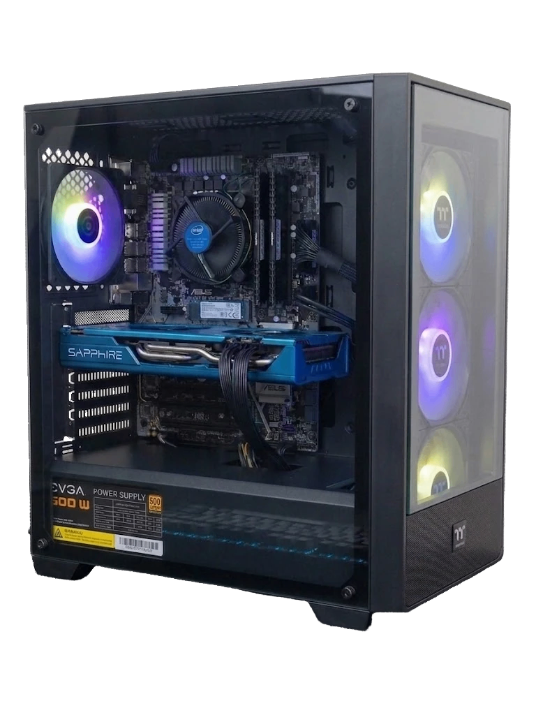 PC – Ryzen 5 | RX 580 | 16GB DDR4 | 512GB NVMe SSD | 750W PSU