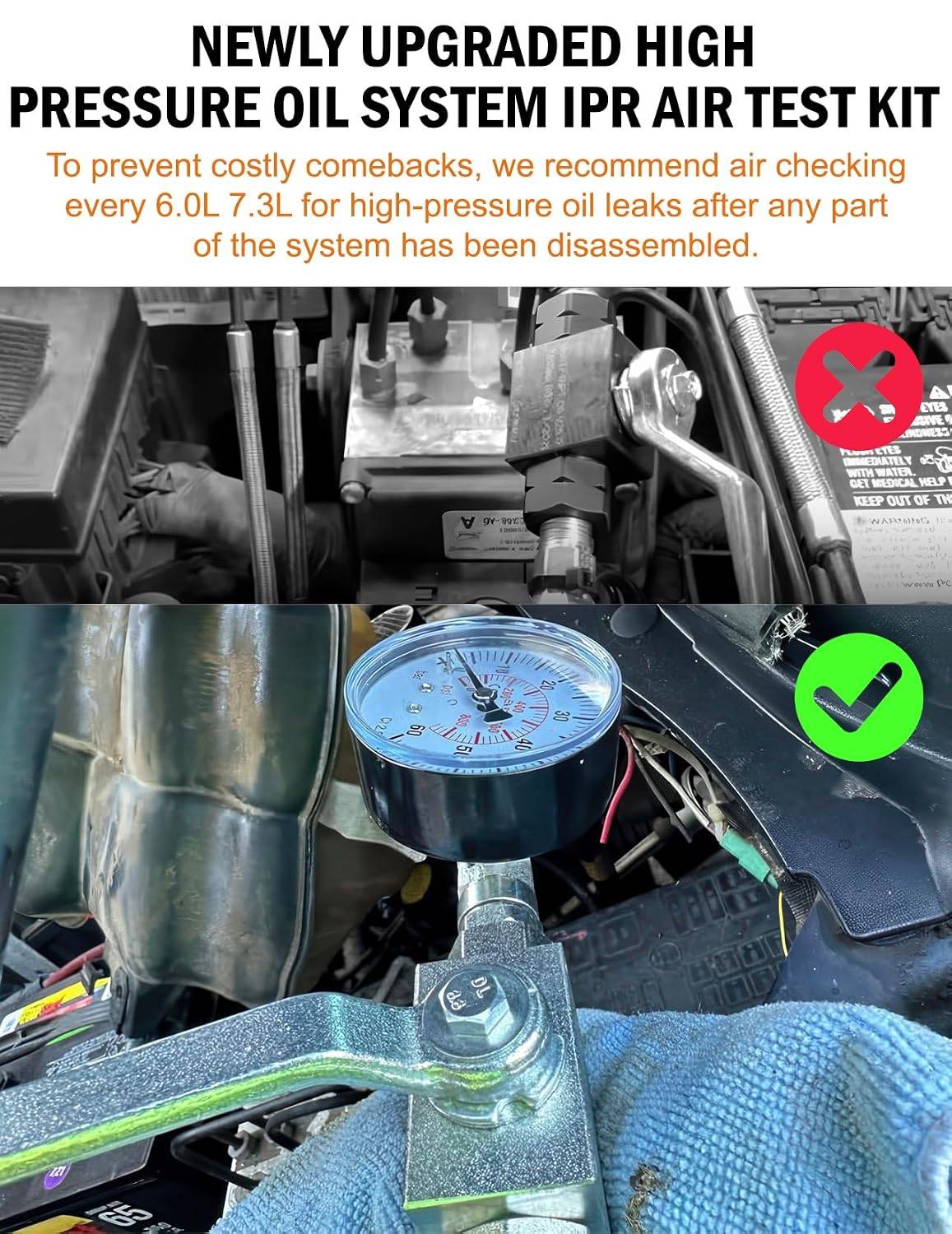 High Pressure Oil System IPR Air Test Kit - photo 3