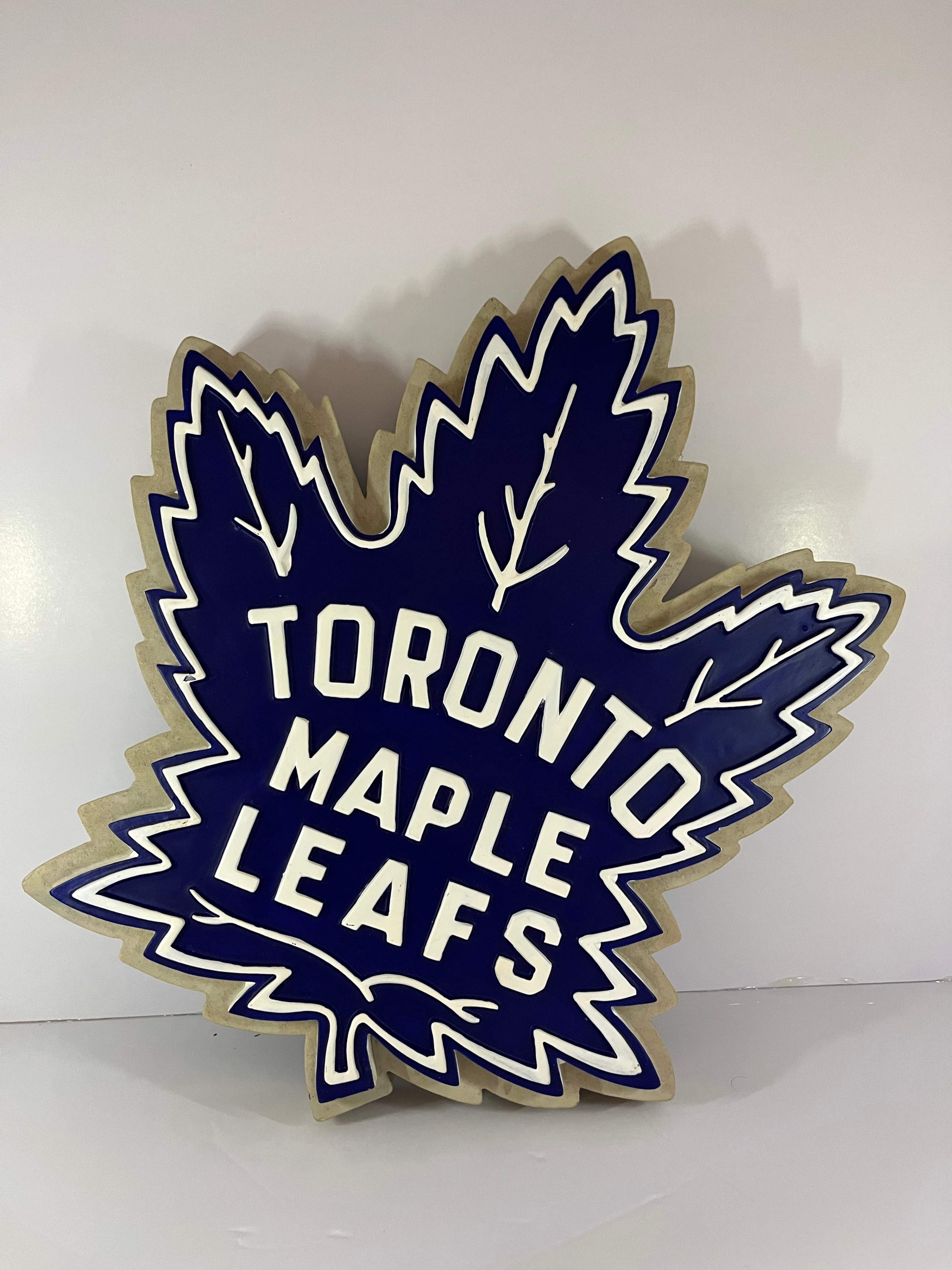 Toronto Maple Leafs 3D Wall Plaque Decor – 12" NHL Logo