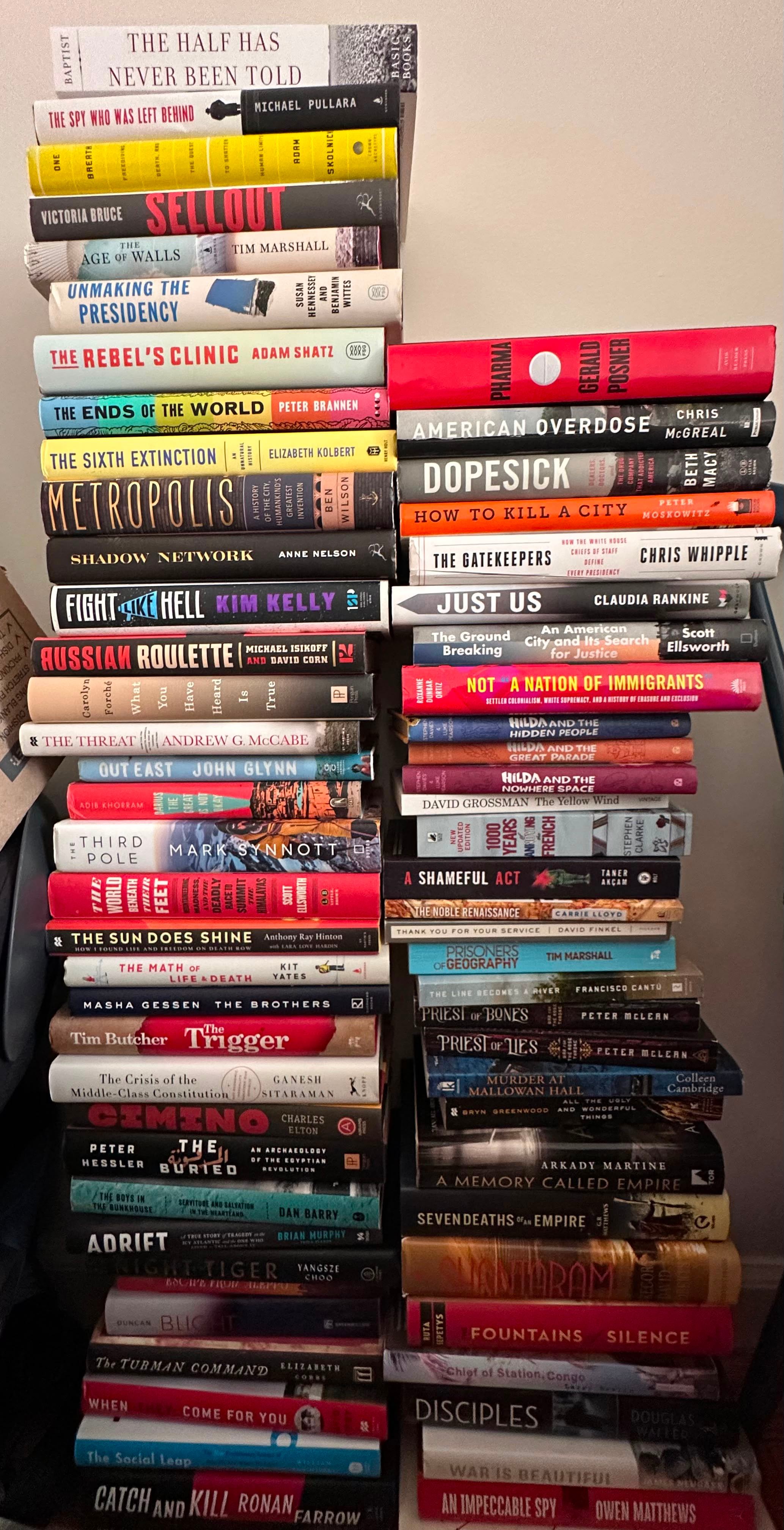 MOVING SALE - Books for Sale — $5 each or best offer!