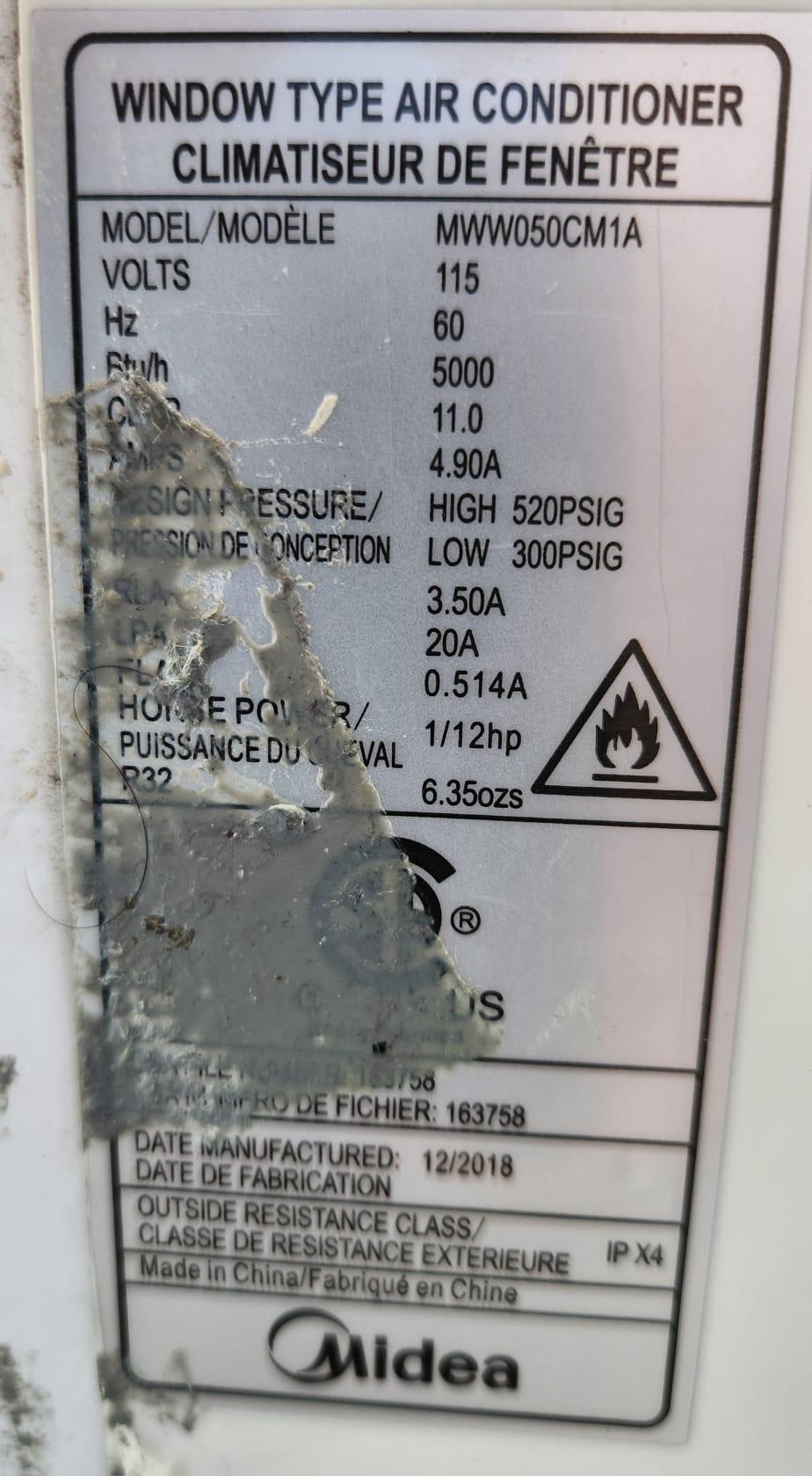 Midea 5000 BTU Window Air Conditioner – Works Great! - photo 2