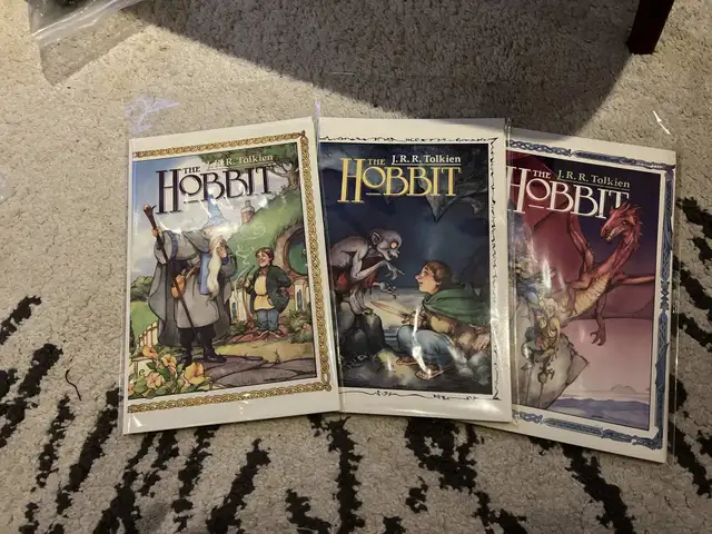The Hobbit 1-3 Eclipse Comics NM FIRST printing
