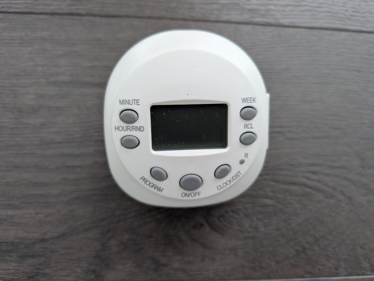 Wall socket digital timer - photo 2