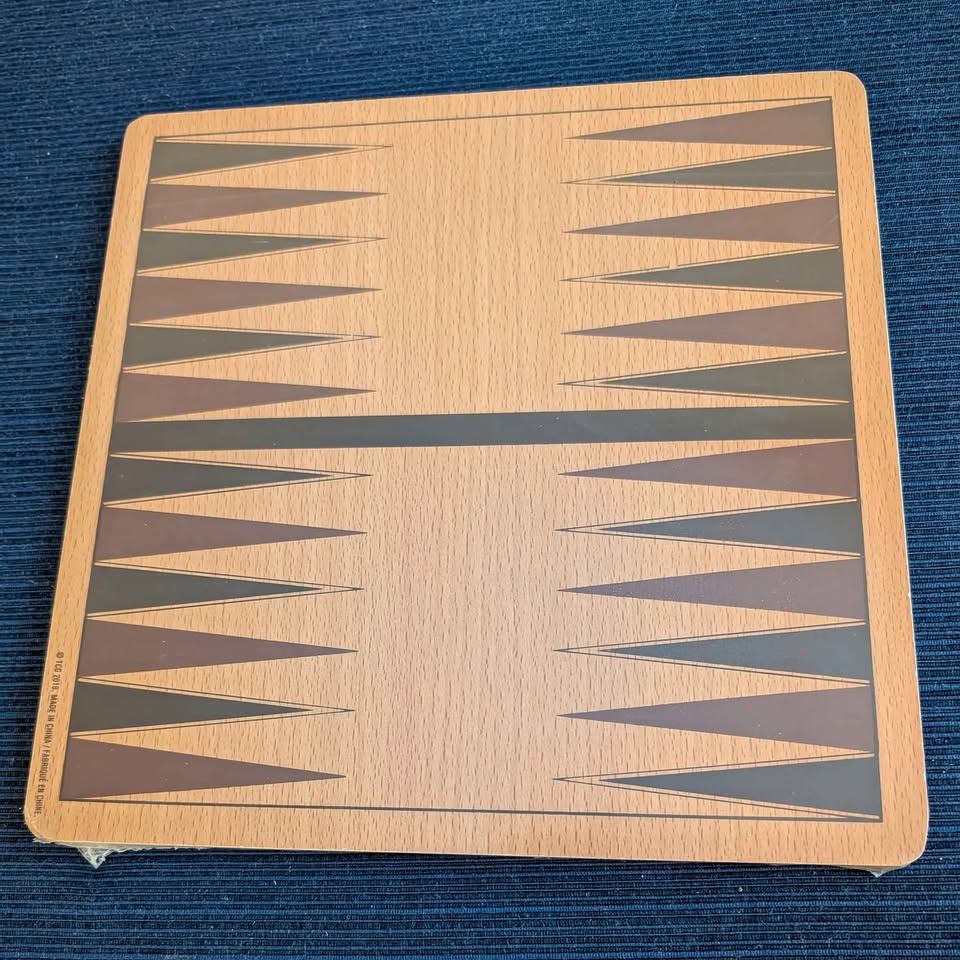 Chinese Checkers / Backgammon board NO PIECES, only the board - photo 2