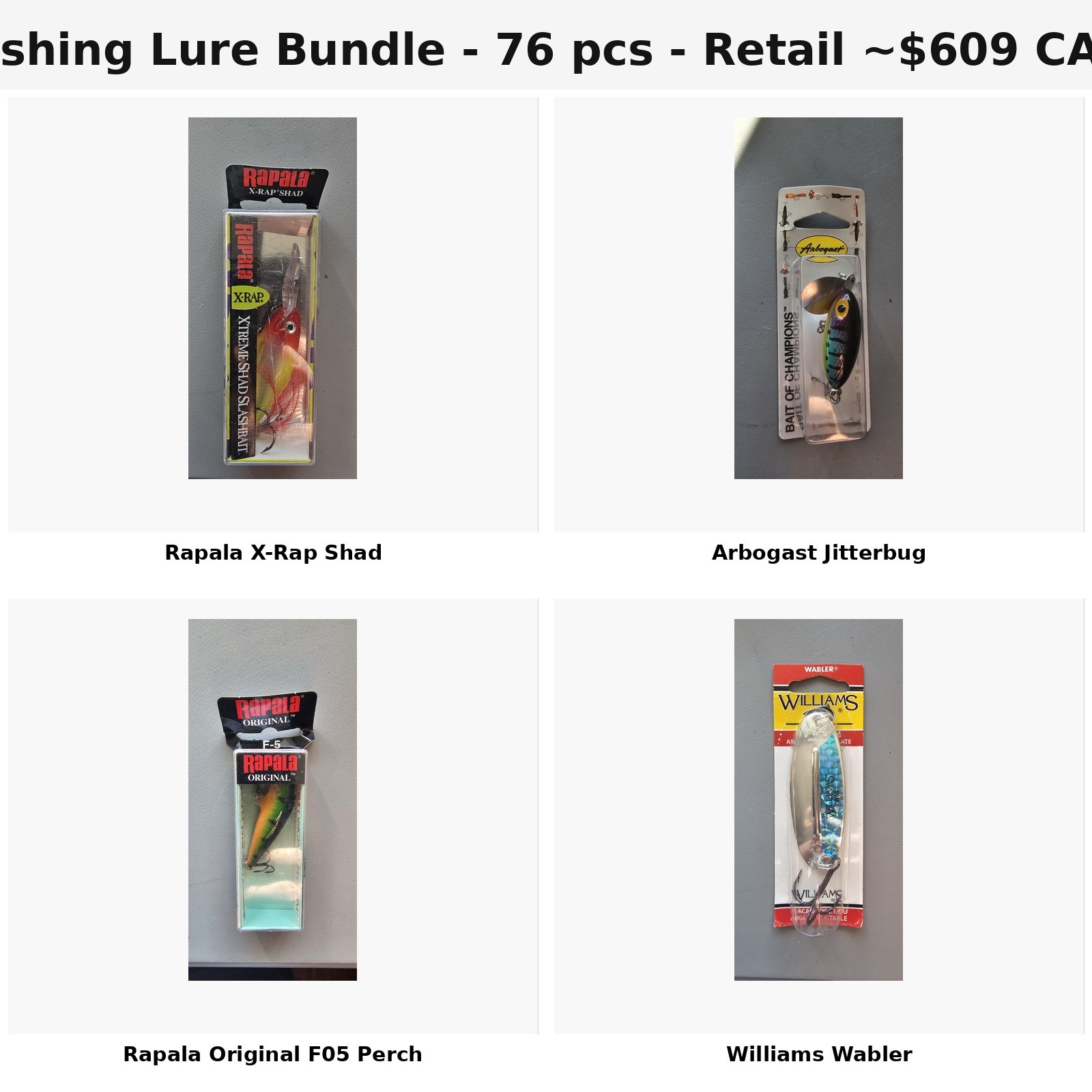 Fishing Lure Bundle