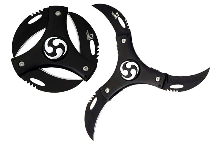 Master Cutlery "Throwing Star" Folding Knife