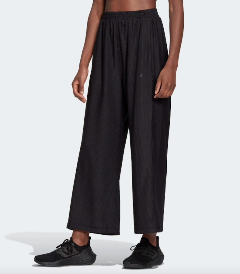 adidas Studio Wide Leg 7/8 Pants