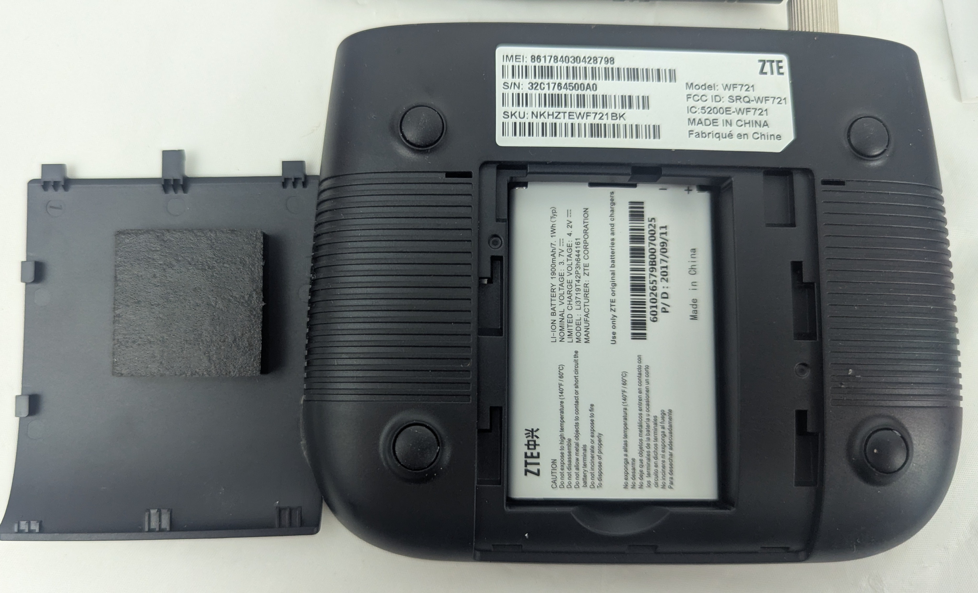 ZTE WF721 Cellular / Mobile / Wireless Home Phone Base - photo 3