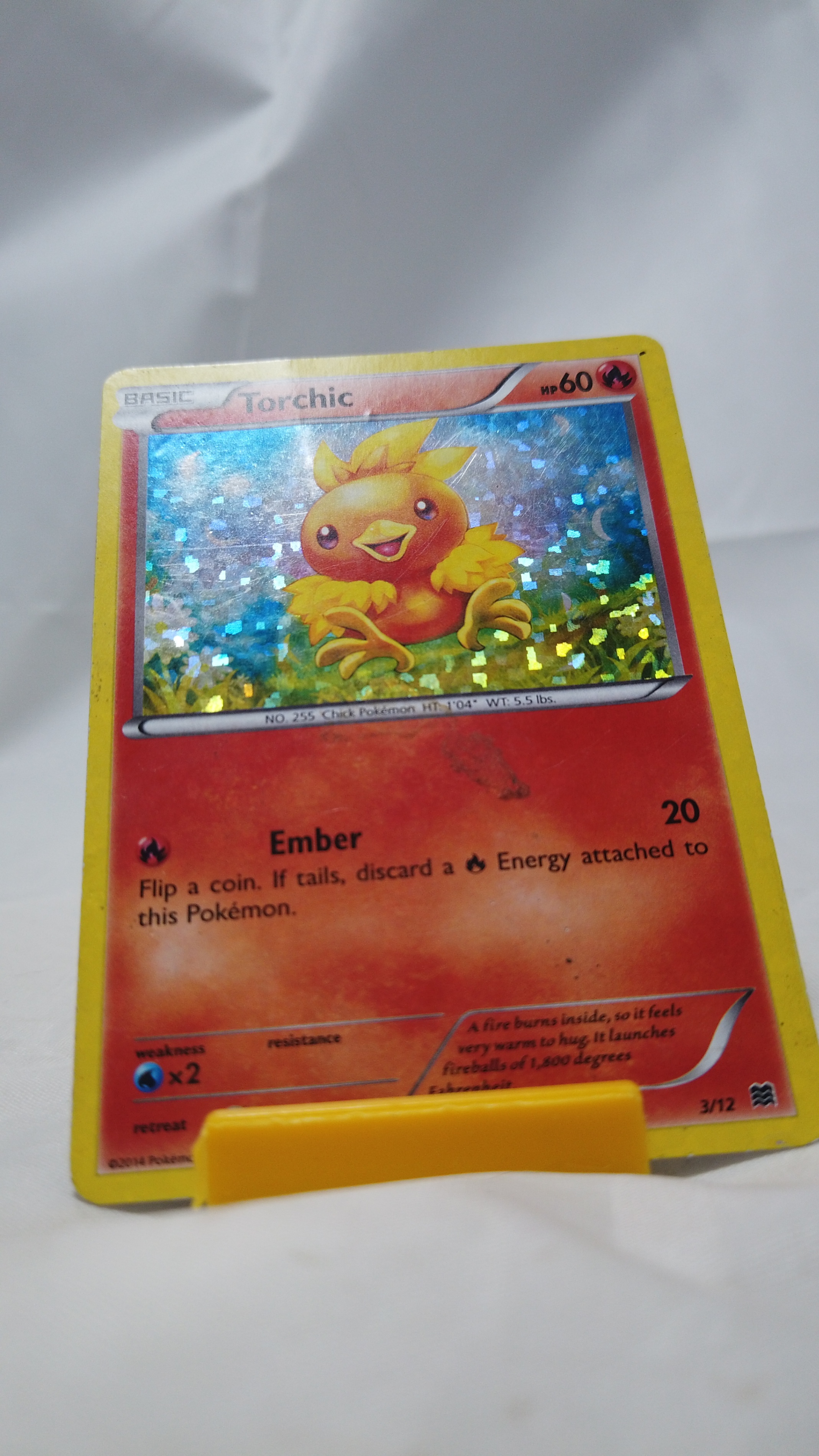 Pokemon Torchic 3/12 McDonald's Collection 2015 Holo None DMG