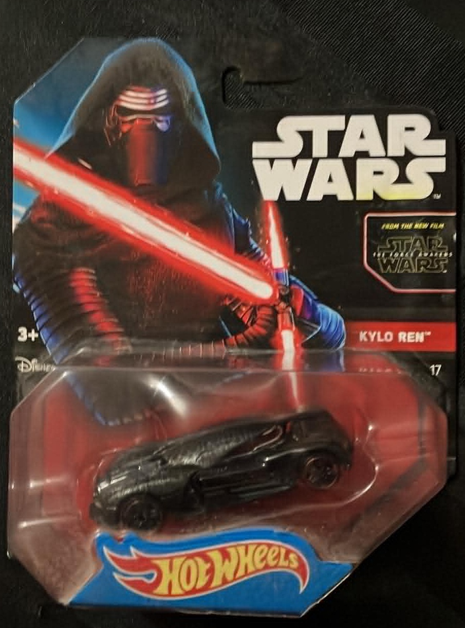 Hot Wheels Star Wars Kylo Ren Diecast Car 2015 Release (New)