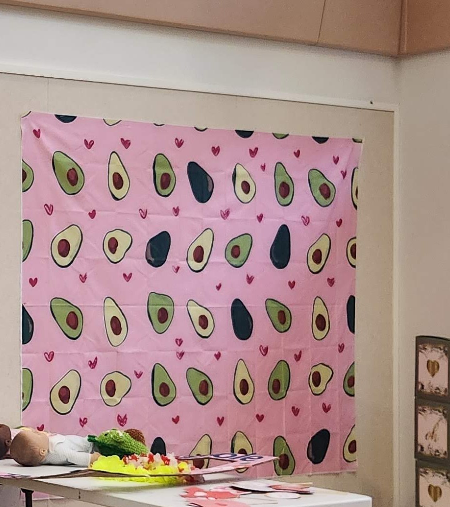 Cute Avocado-Themed Backdrop - photo 2