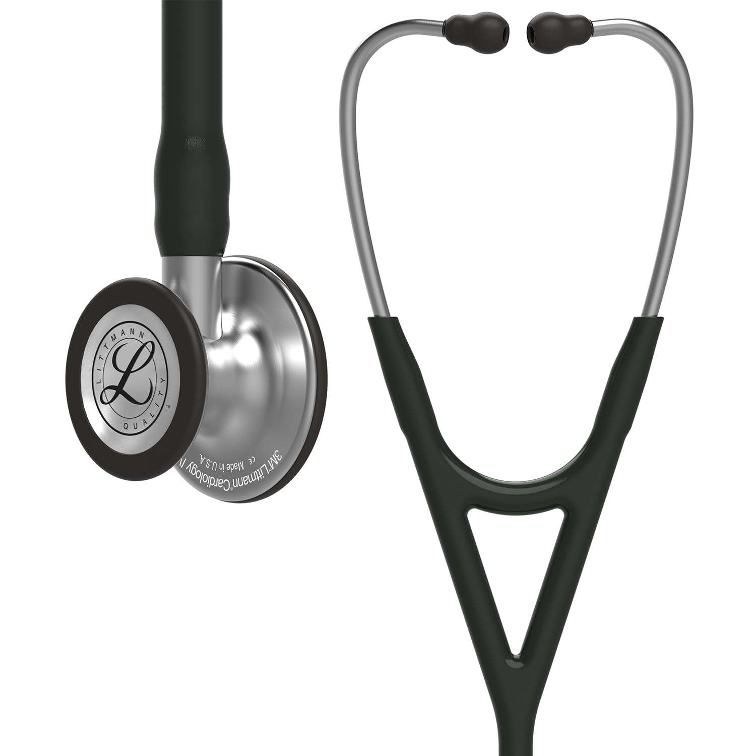 3M Littmann Stethoscope, Cardiology IV, Black Tube, #6152 - photo 2