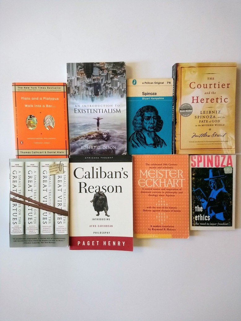 Philosophy books mix!