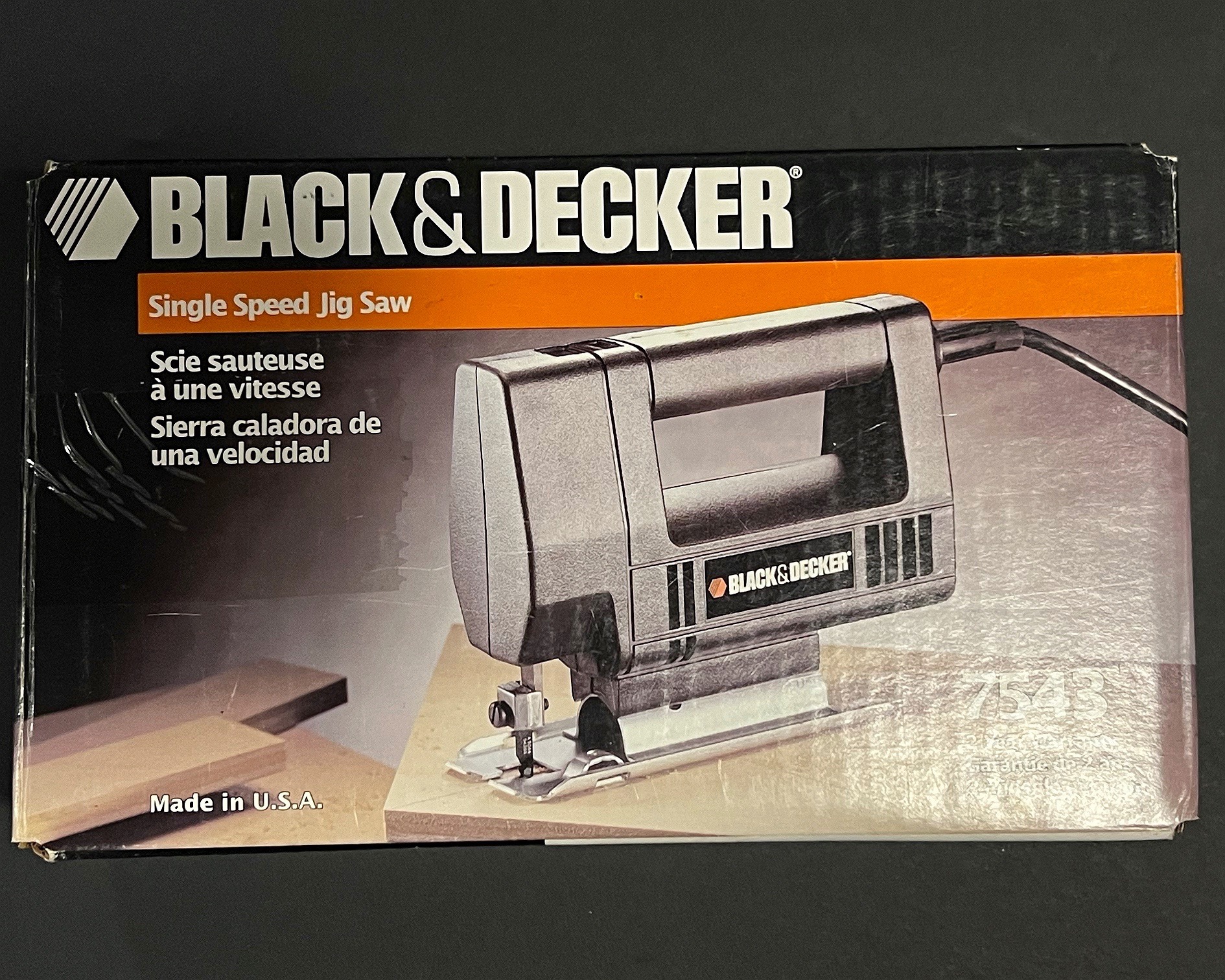 Black & Decker Single Speed Jigsaw / Wired - 7543 - photo 2
