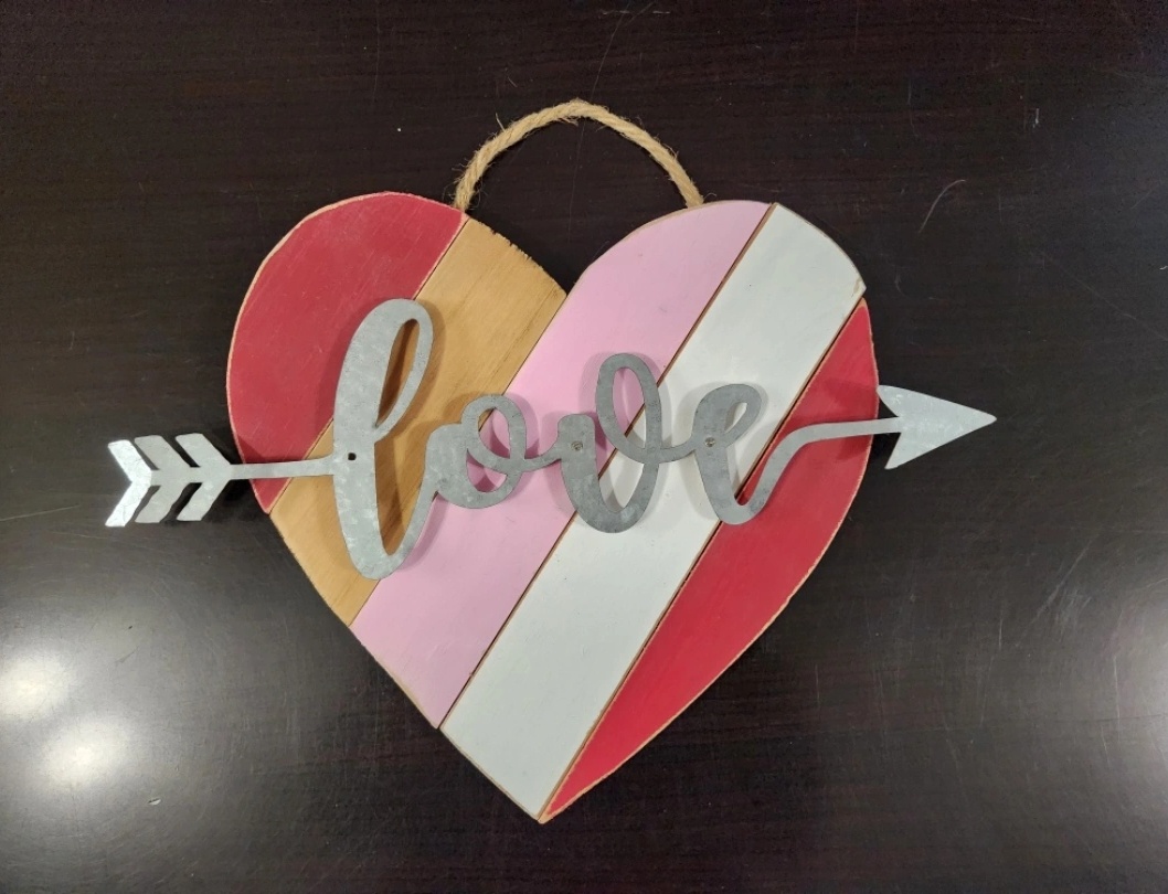 Heart Shaped Love Wall Decor