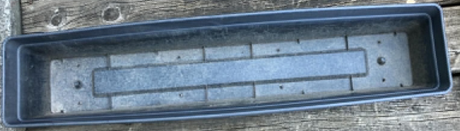 Plastic Box Planter - W-5 H-6 L-29 Inches - photo 2