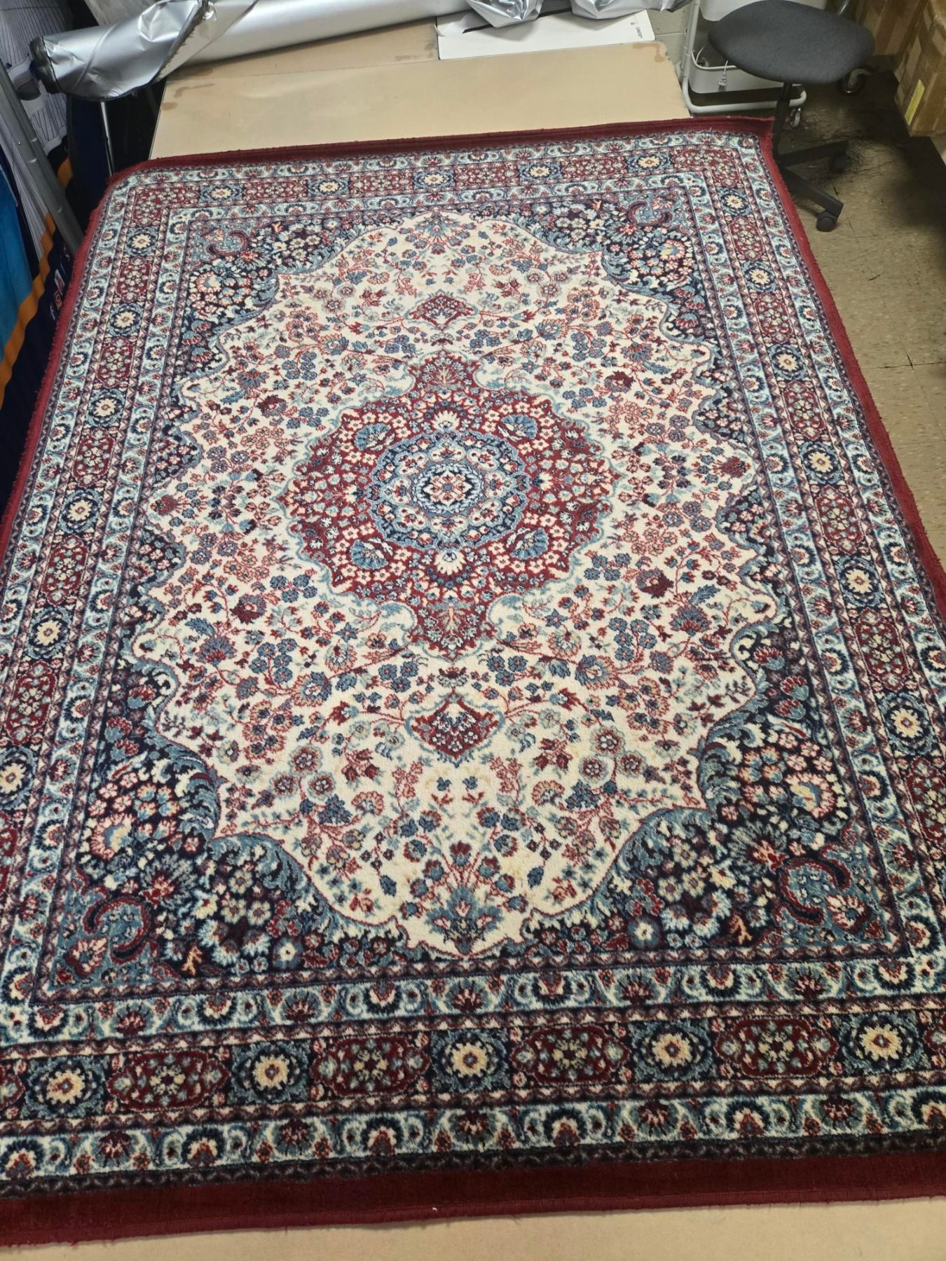 Vintage 5'x6.5' Traditional Persian-Style Rug - Freshly Cleaned - photo 4