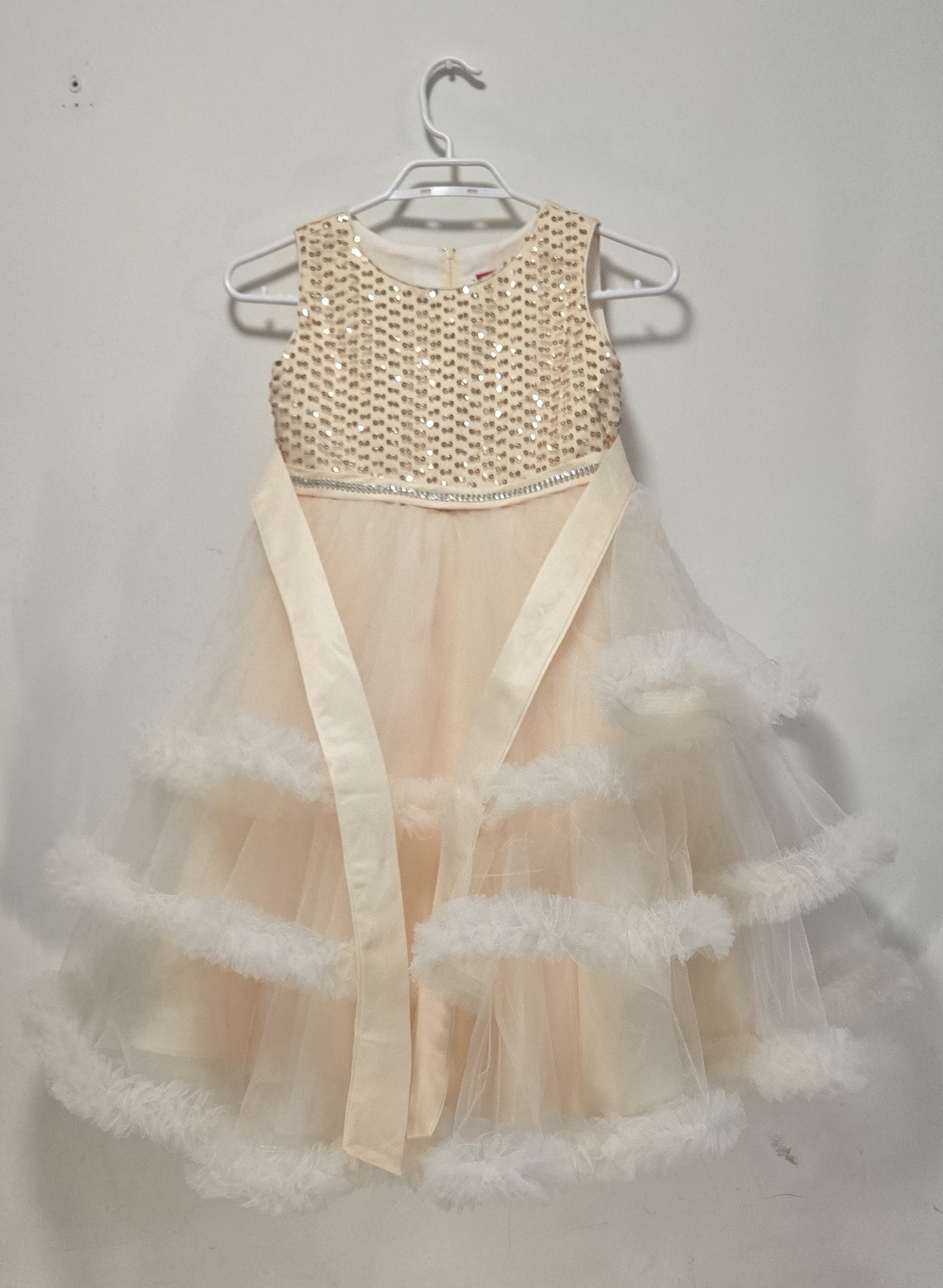 Girls Sequin Tulle Dress :9708 - photo 3