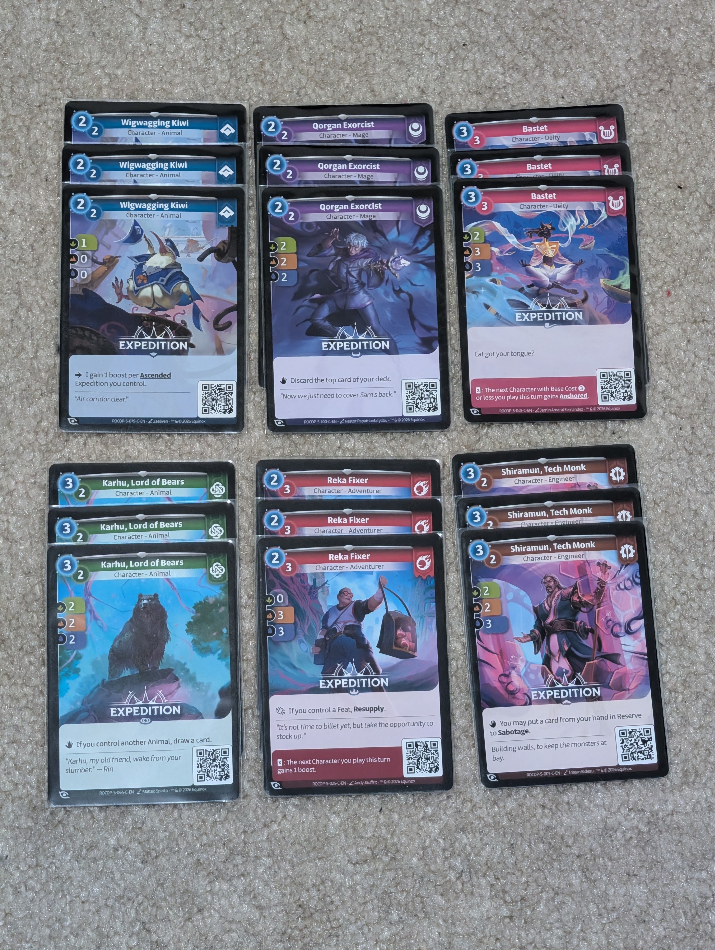 SUPER RARE Altered TCG Roots of Corruption Organized Play Cards - photo 3