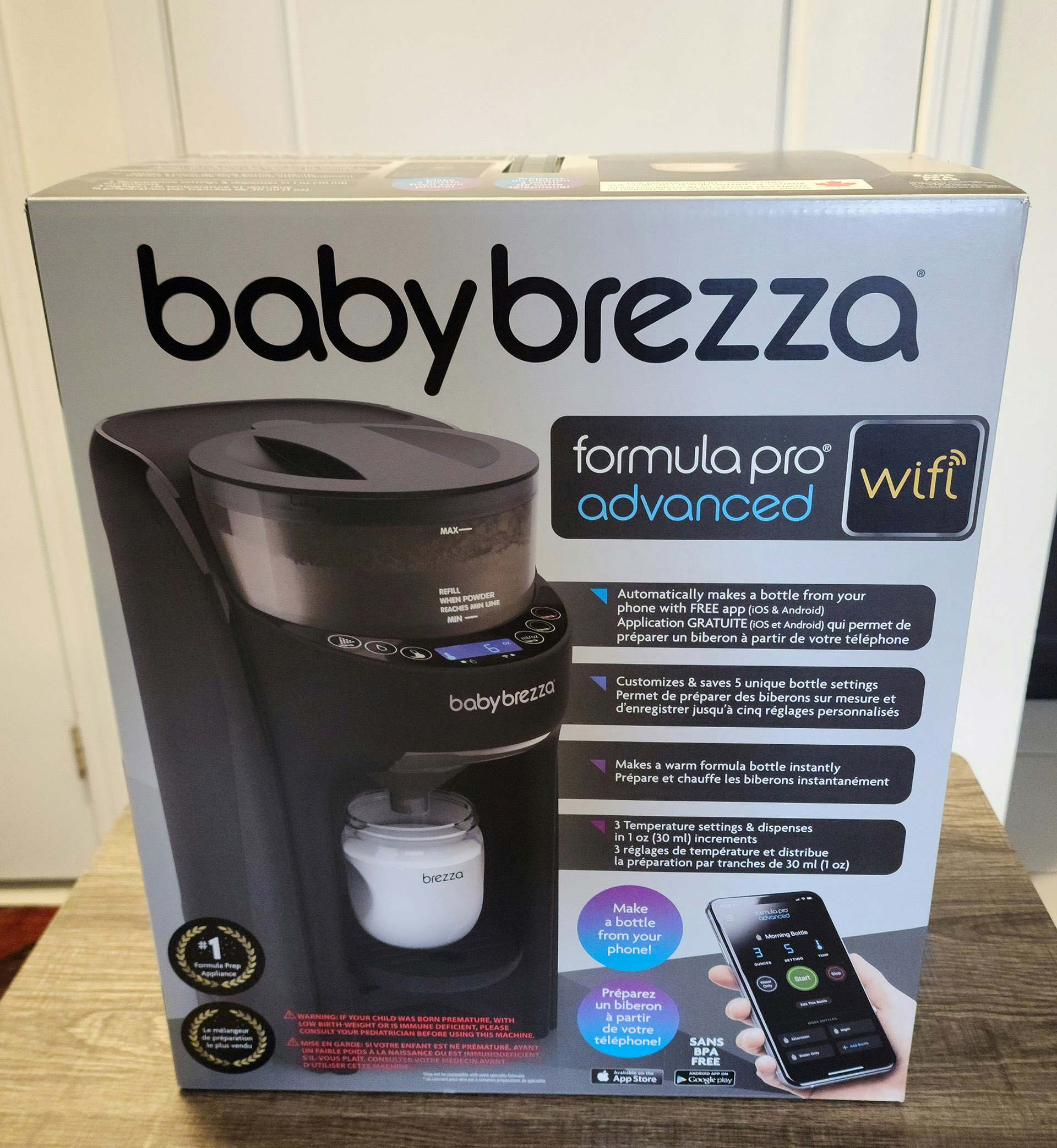 Baby Brezza Formula Pro Advanced WiFi - Like New